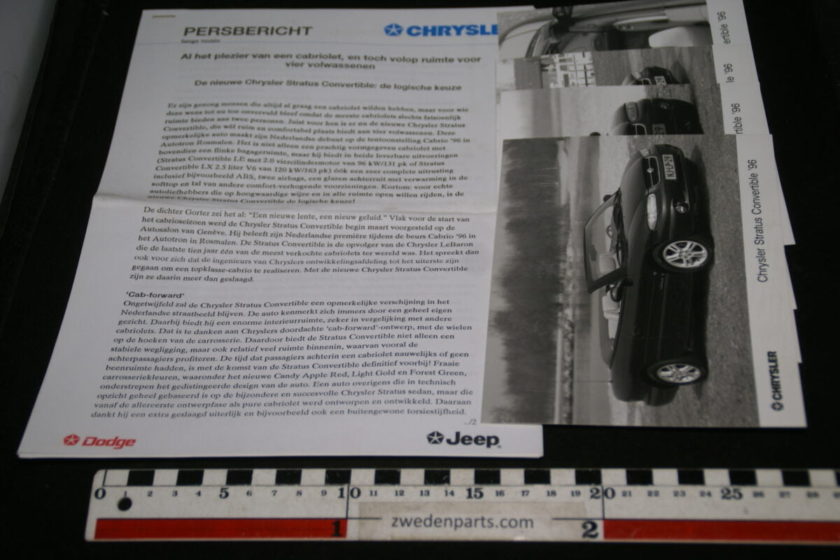 DSC01777 1996 persbericht origineel Chrysler Stratus Convertible-9d944cca
