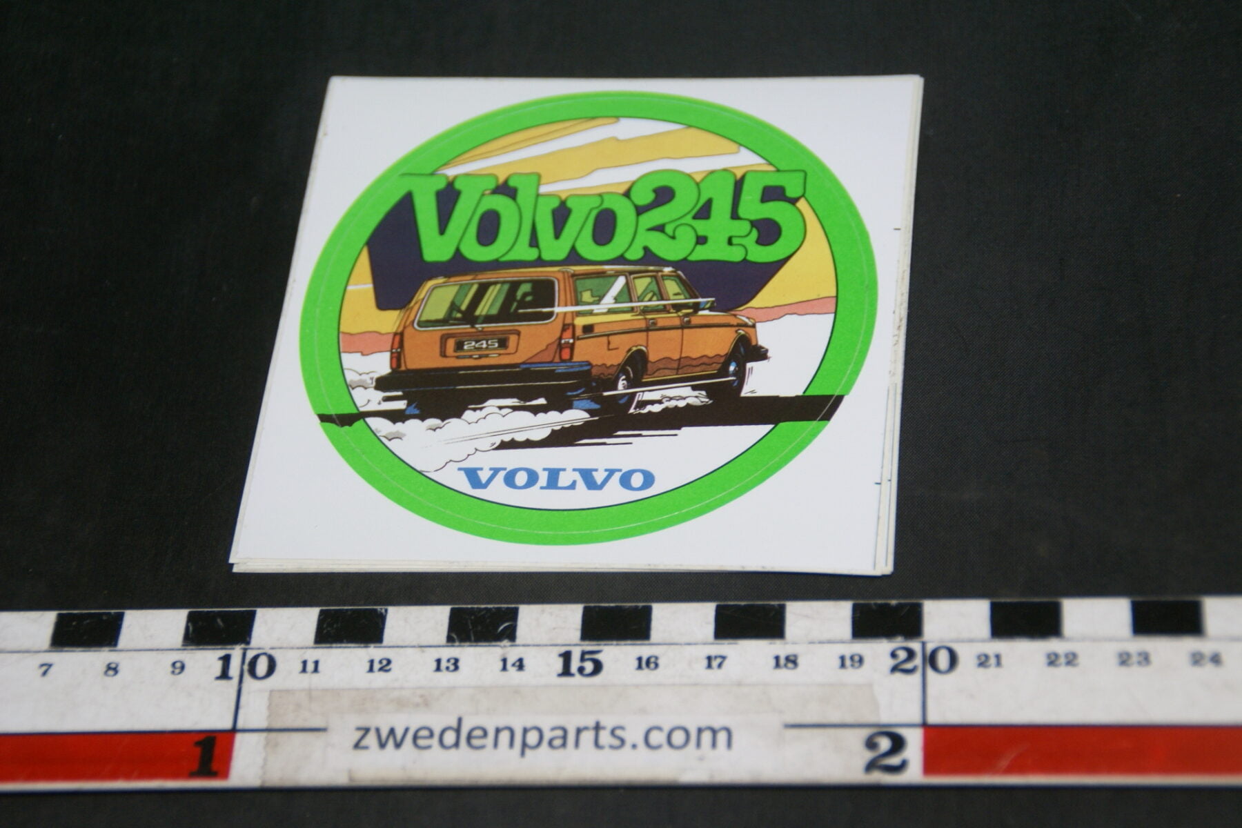 DSC02534 ca 1980 originele sticker Volvo 245 NOS-97382c3b