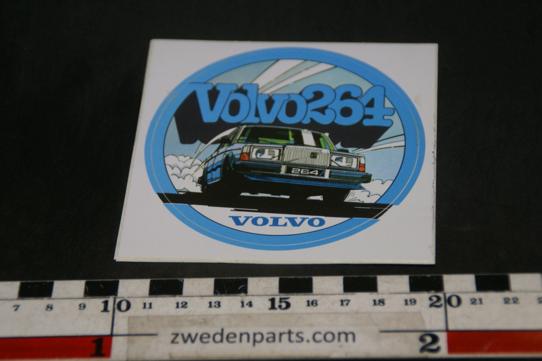DSC02536 ca 1980 originele sticker Volvo 264 NOS-370578f4