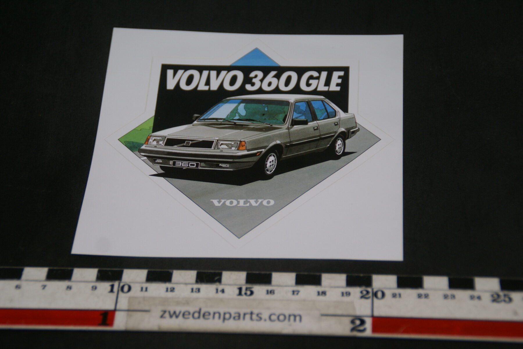 DSC02539 ca 1988 originele sticker Volvo 340 NOS-b345351f