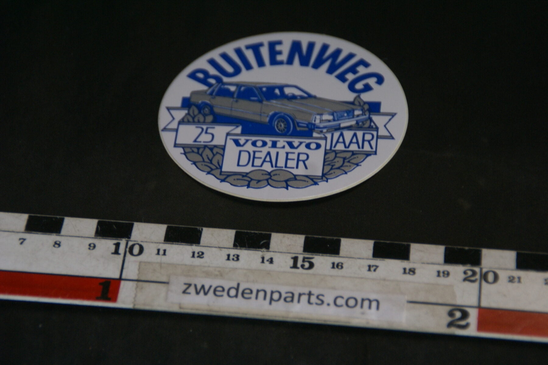DSC02559 ca 1998 originele sticker Volvo Buitenweg 25 jaar NOS-fc74d18e
