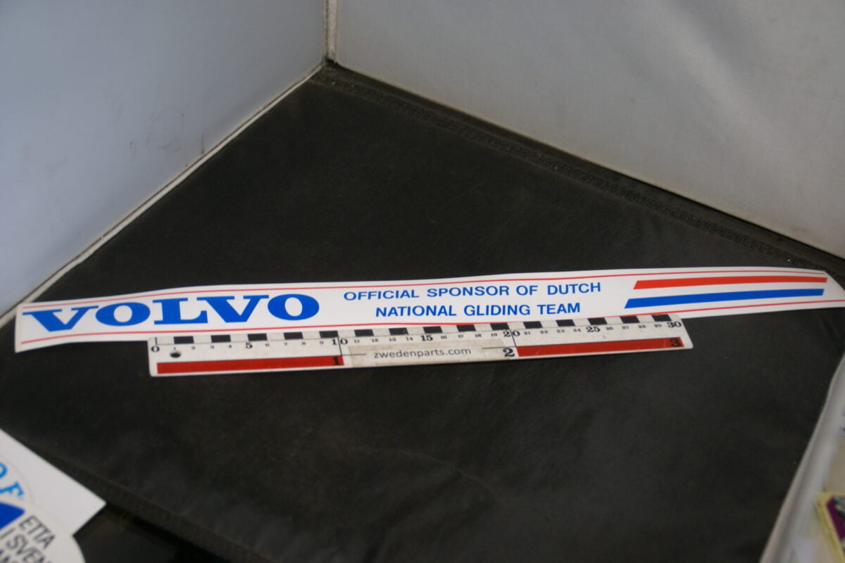 DSC02565 ca. 1999 originele sticker Volvo Dutch Gliding Team NOS-fdd107fa
