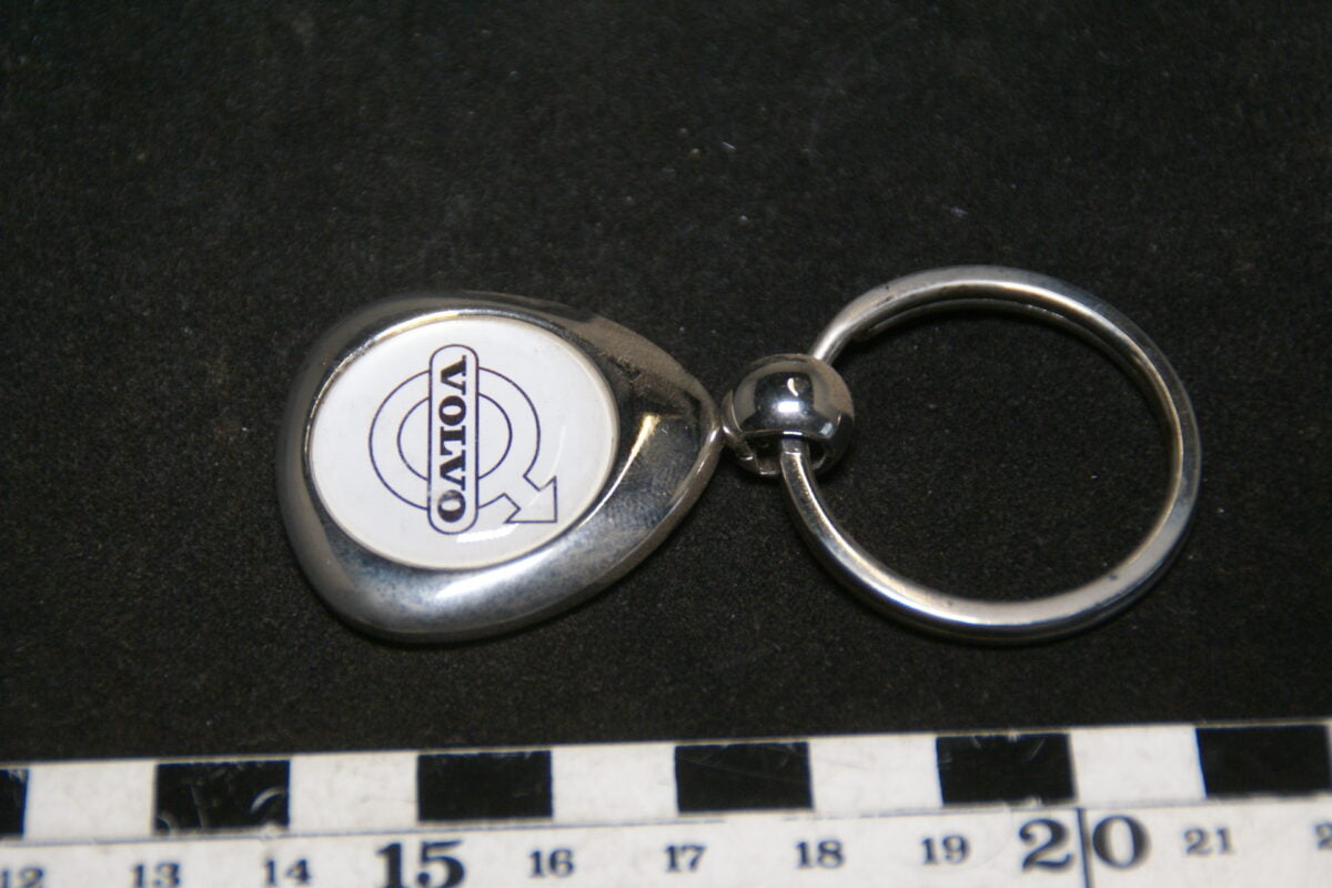 DSC02057 ca. 90er jaren originele sleutelhanger Volvo chroom mint-c3b25e75