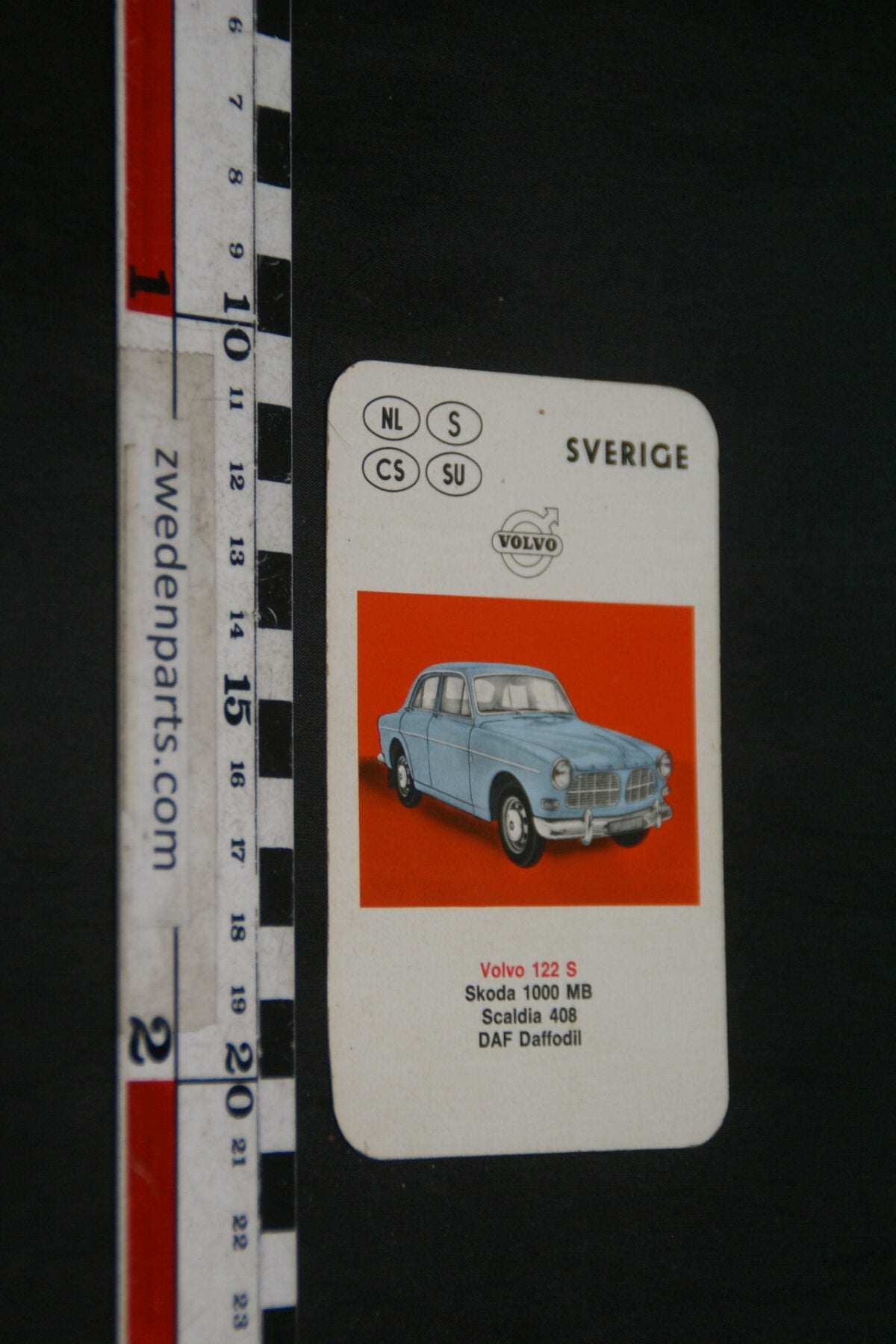 DSC02303 ca. 1965 origineel autokwartetkaart Volvo Amazon-2dcb2c0b
