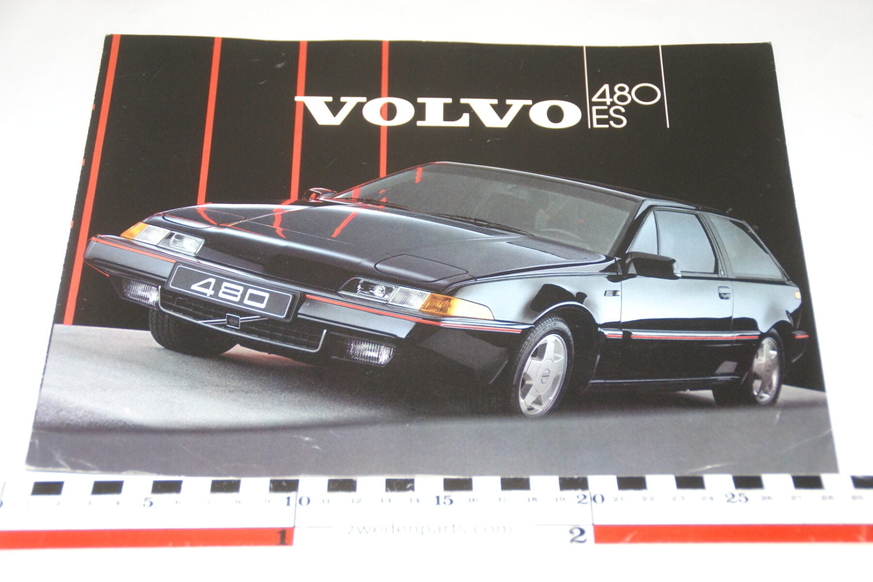 DSC03253 1986 originele brochure Volvo 480ES nr ASPCAR BV 2616-e0d7cec3