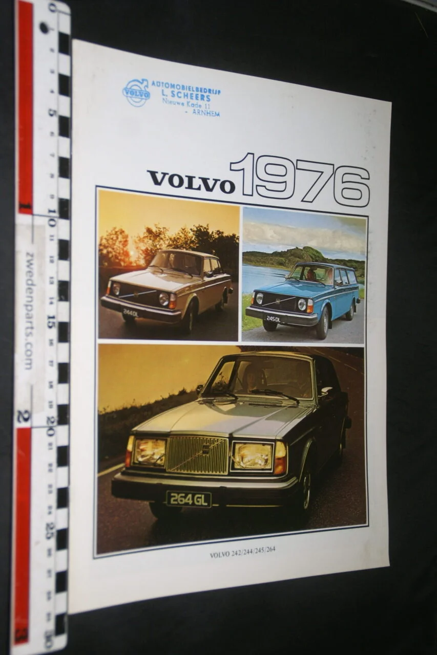 DSC03287 1976 originele brochure Volvo programma nr RSPPV 2757-e957080a