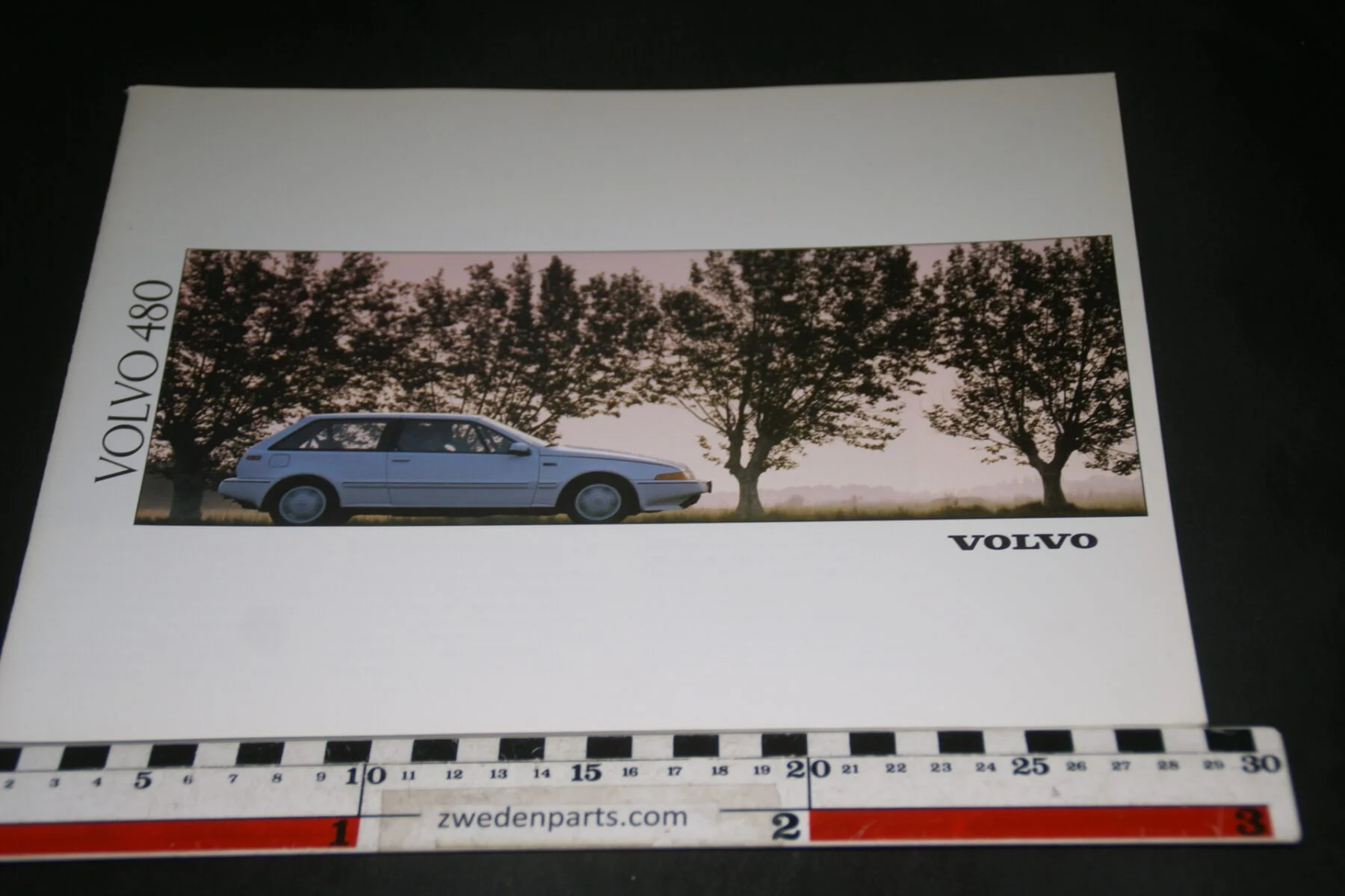 DSC03333 1991 originele brochure Volvo 480 nr. MCCAR BV 6621-c729190d