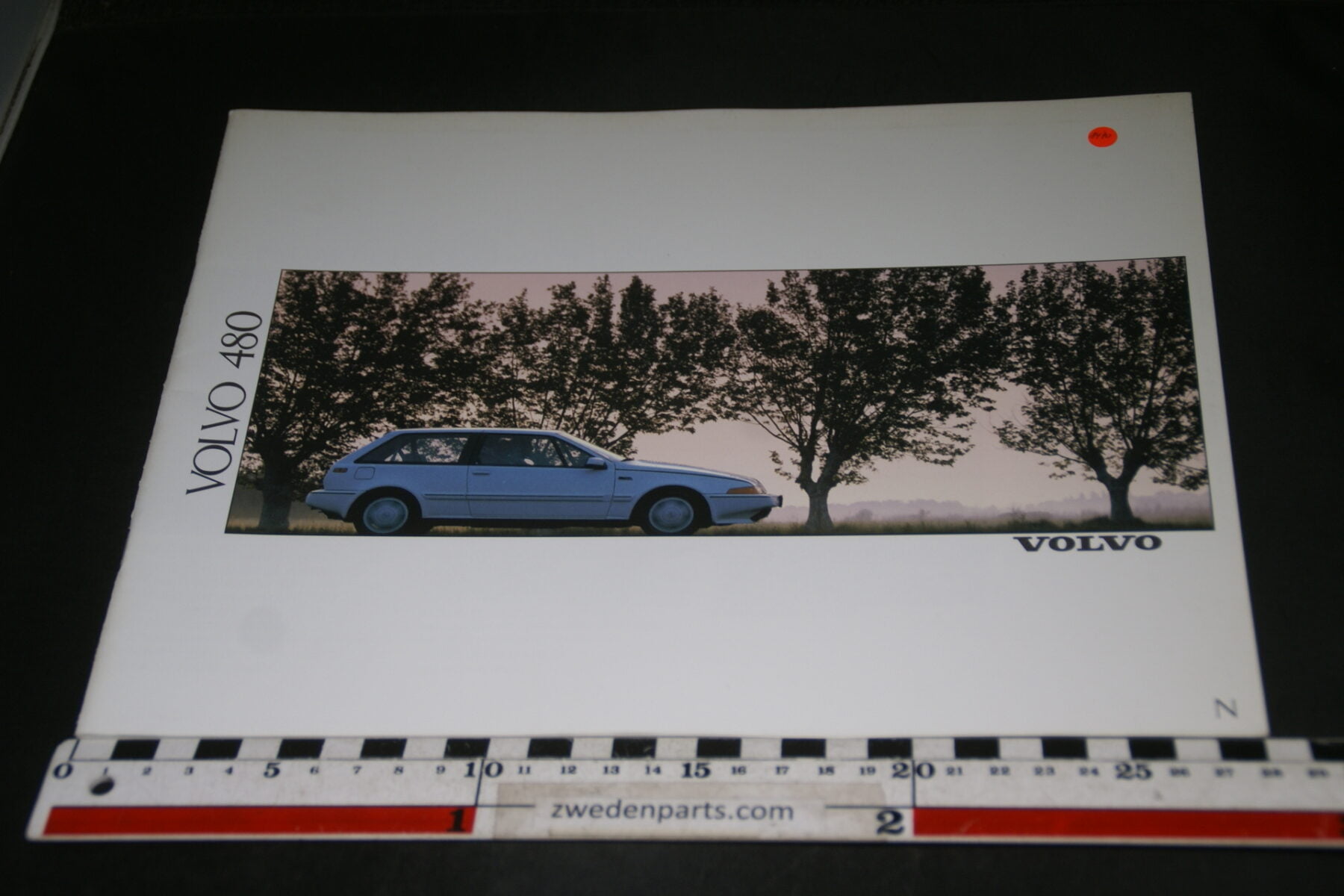 DSC03336 1990 originele brochure Volvo 480 nr. ASPCAR BV 5592-aaea9c5a
