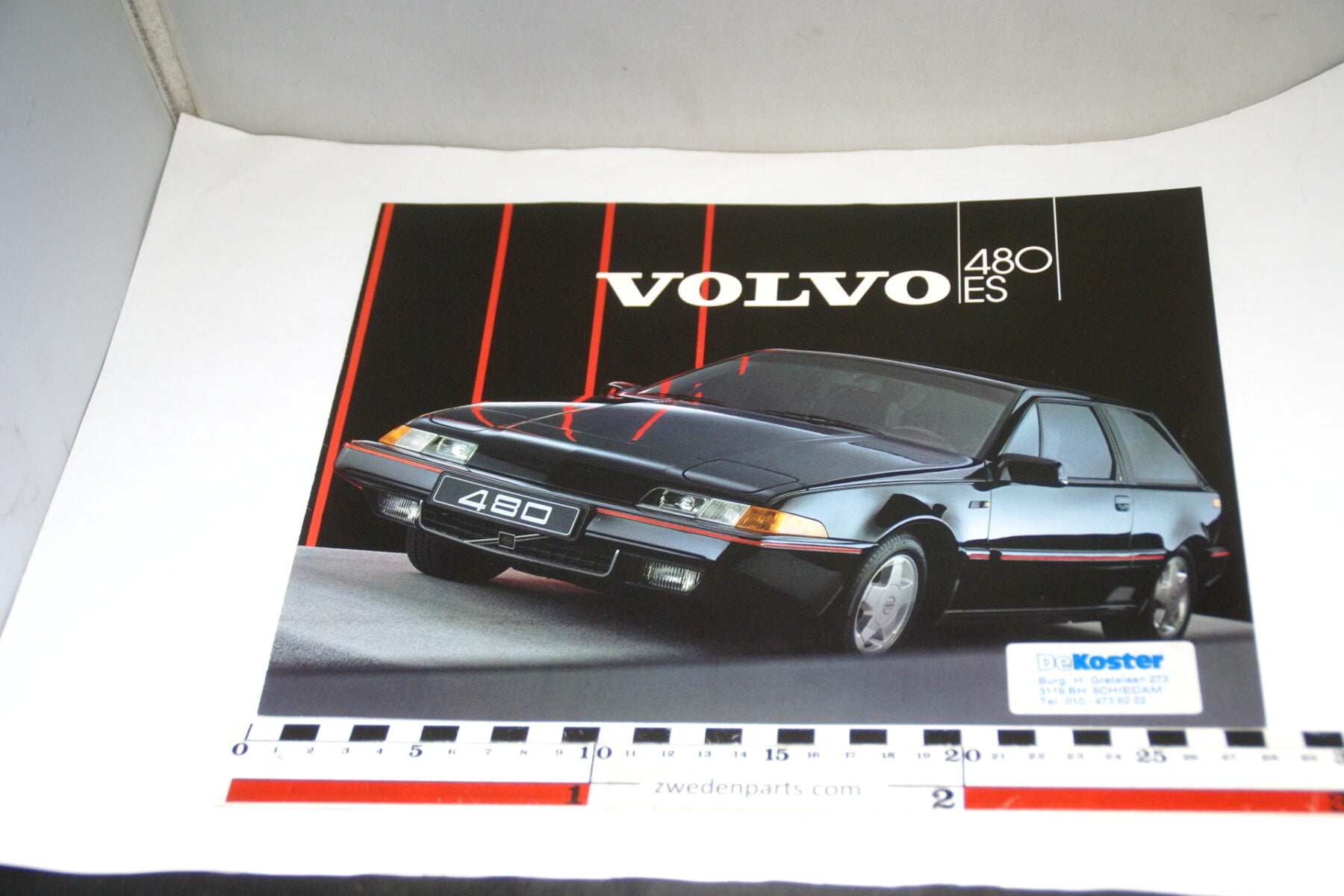 DSC03357 ca. 1985 originele brochure Volvo 480ES-69387577