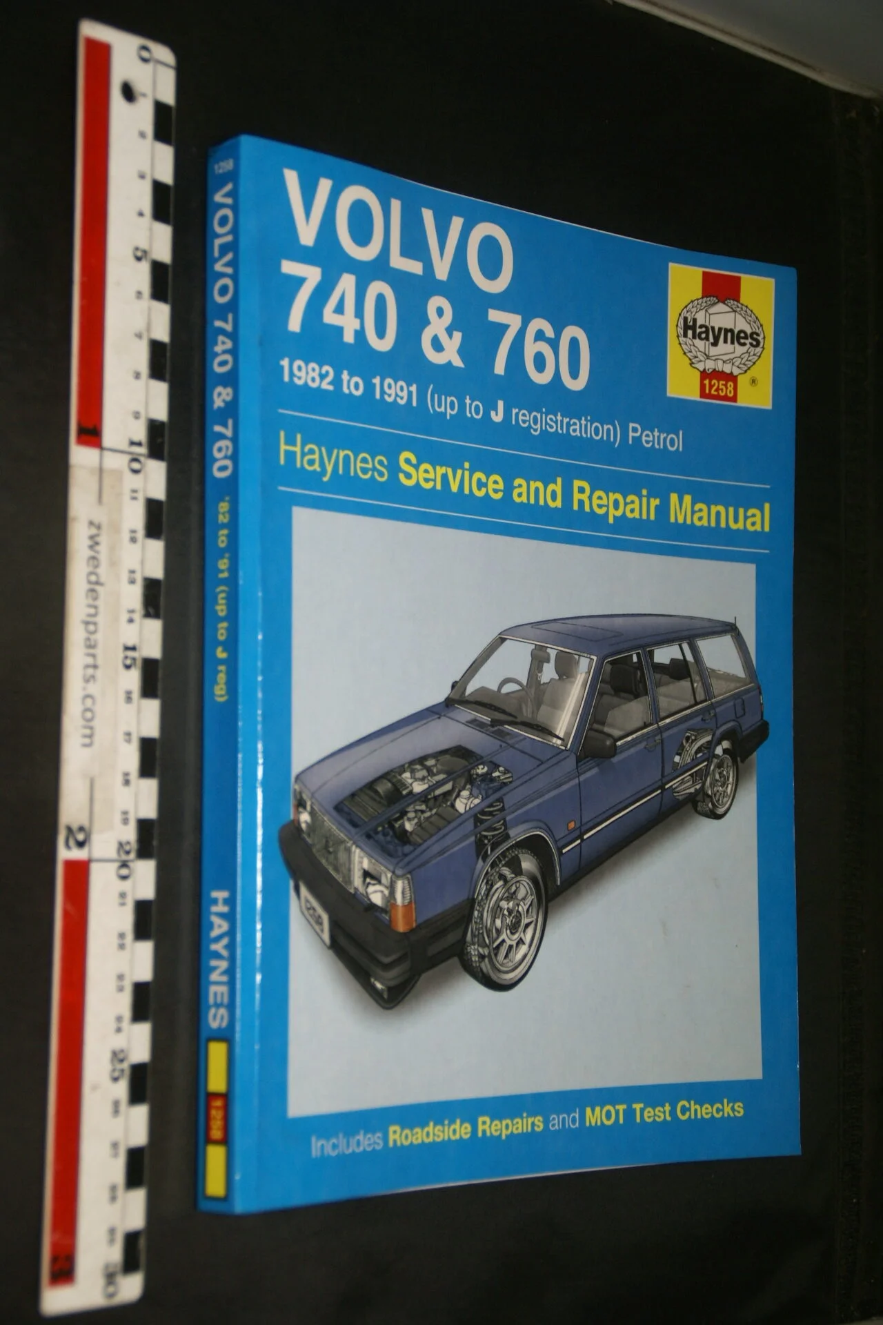 DSC03651 1991 origineel Haynes boek Service and repairmanual Volvo 740  760 nr ISBN 9780857337474, English-baffaddd