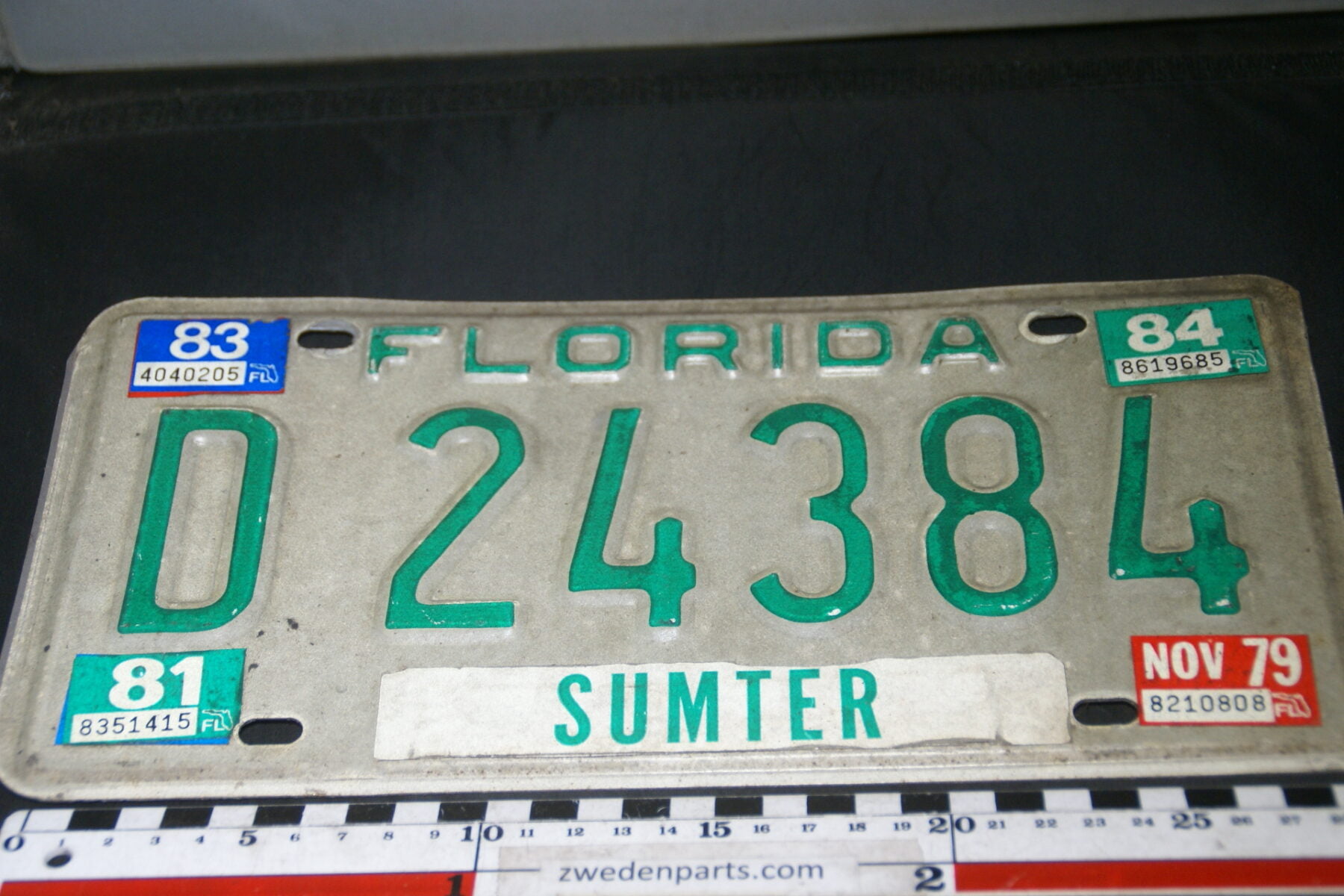 DSC03700 1979 originele USA nummerplaat Florida-1d152dcc
