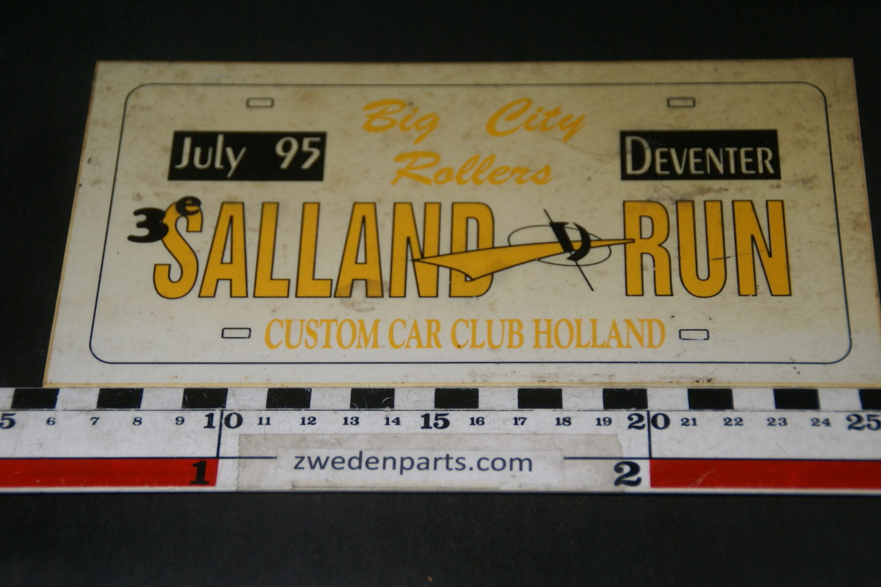 DSC03705 1995 origineel rallybord Salland Run Deventer-89d90f9a