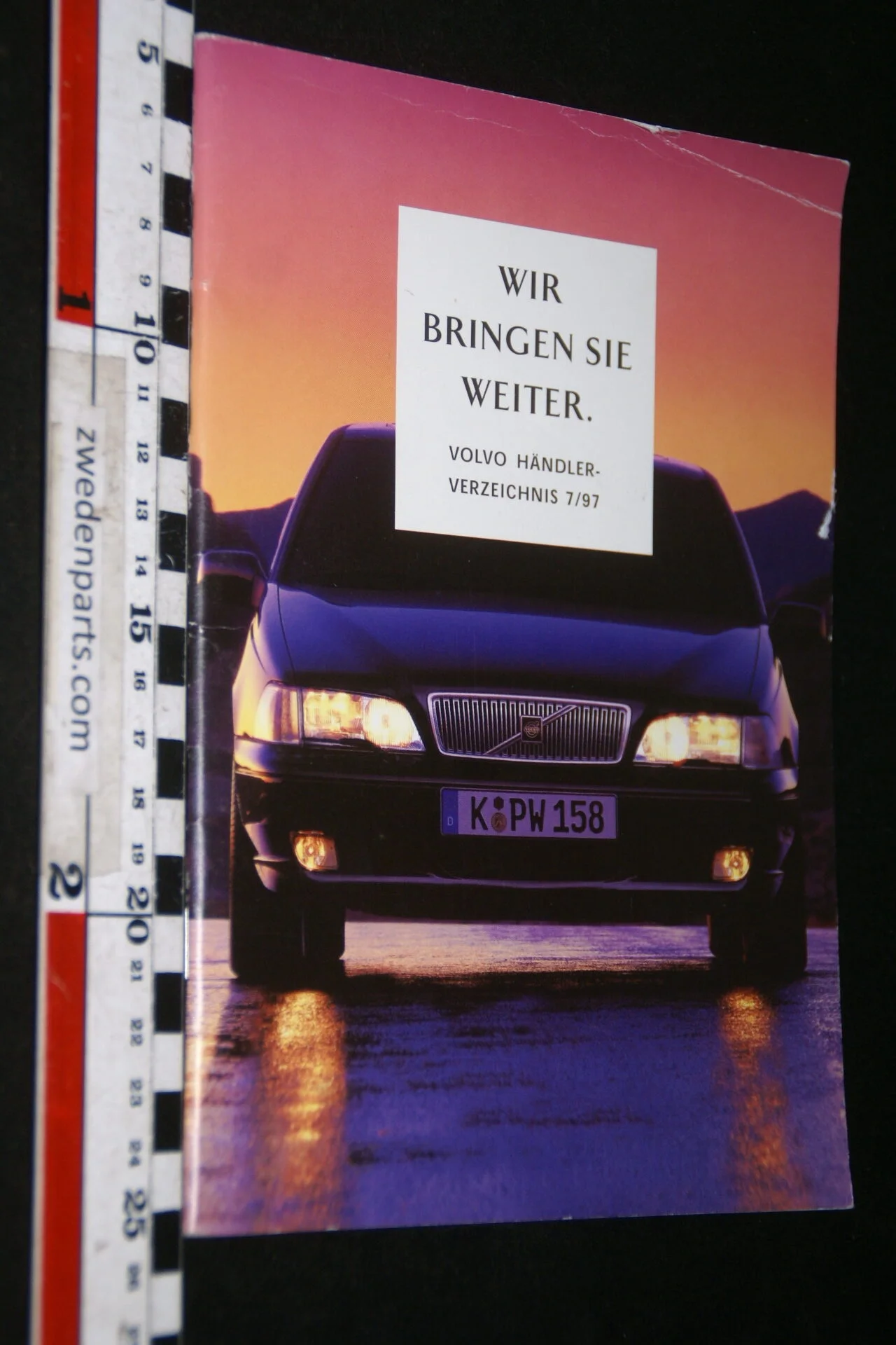 DSC06210 1997 boek Volvo Händler Verzeignis, nr. 9166 459, Deutsch-41d35c1d