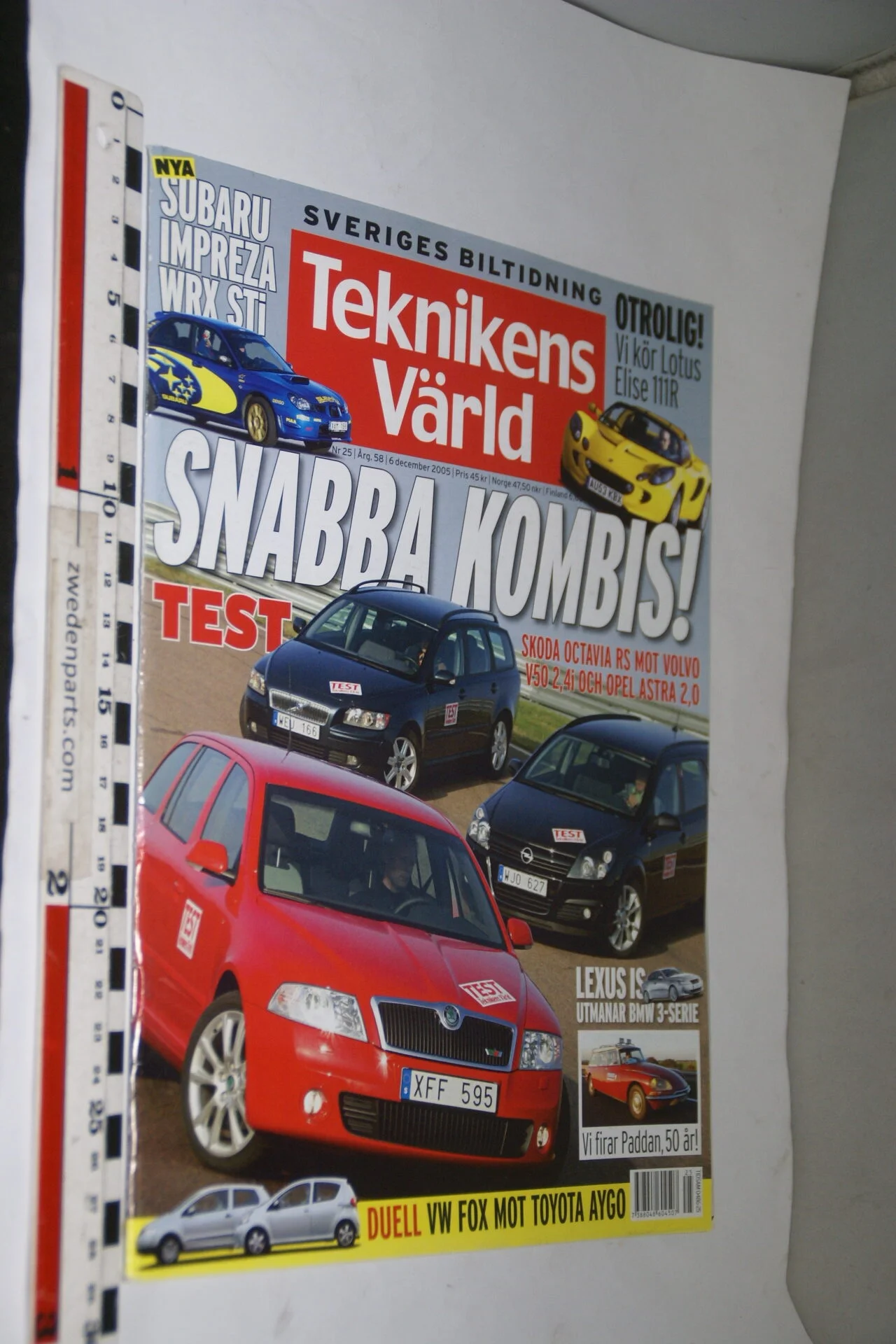 DSC08072 tijdschrift Teknikens Värld 6 december 2005, Svenska-30545779