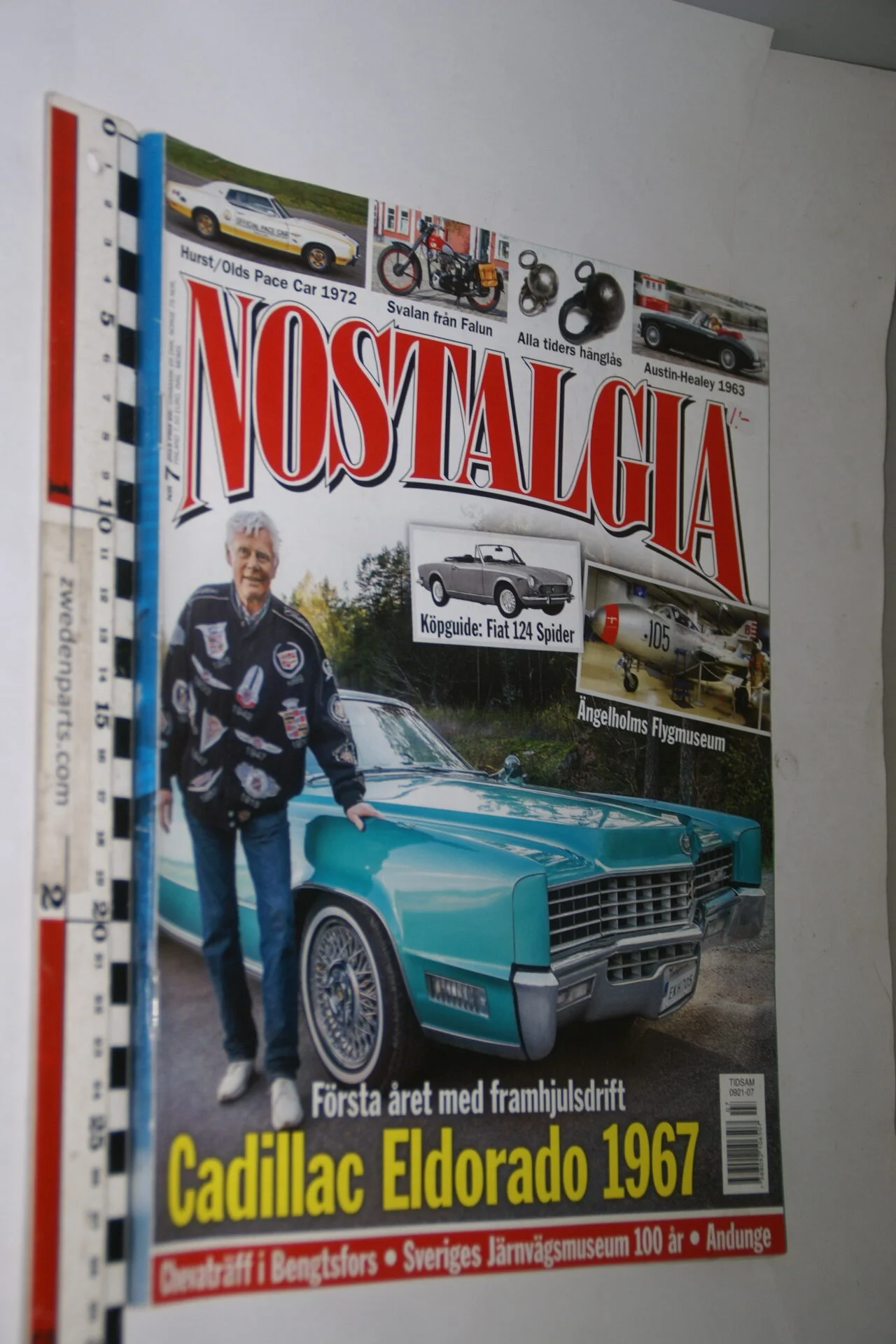 DSC08362 2015 tijdschrift Nostalgia met Cadillac Eldorado nr 7, Svenska-5dcb1e47
