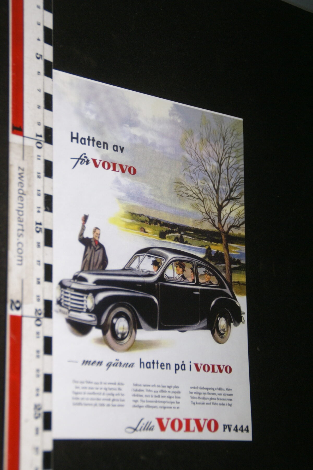 DSC07888 kaart A5 ca 1947 Volvo 444A, nieuw-2cbe0c2f