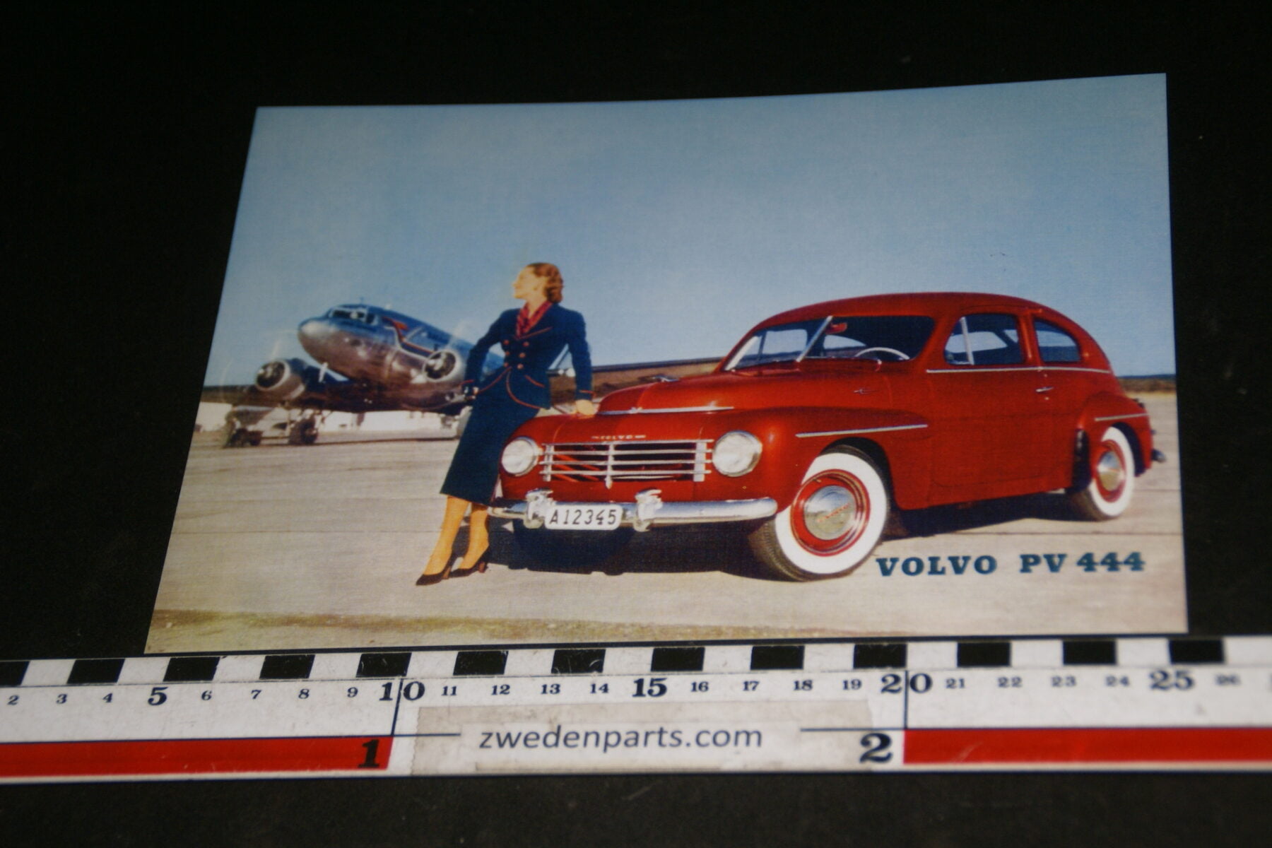 DSC07889 kaart A5 ca 1953 Volvo 444, nieuw-d664aa50
