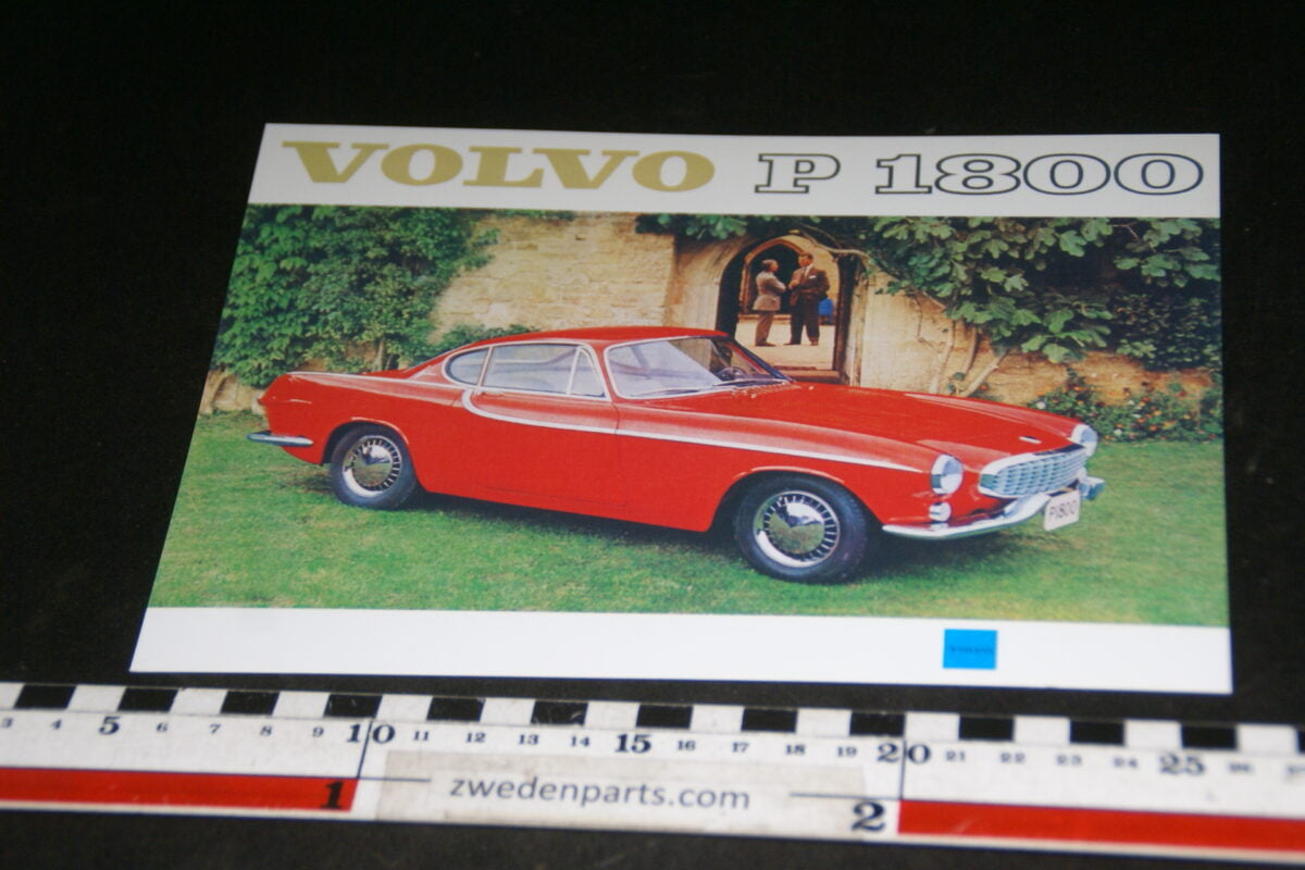 DSC07891 kaart A5 ca 1961 Volvo P1800 Jensen, nieuw-3a739457