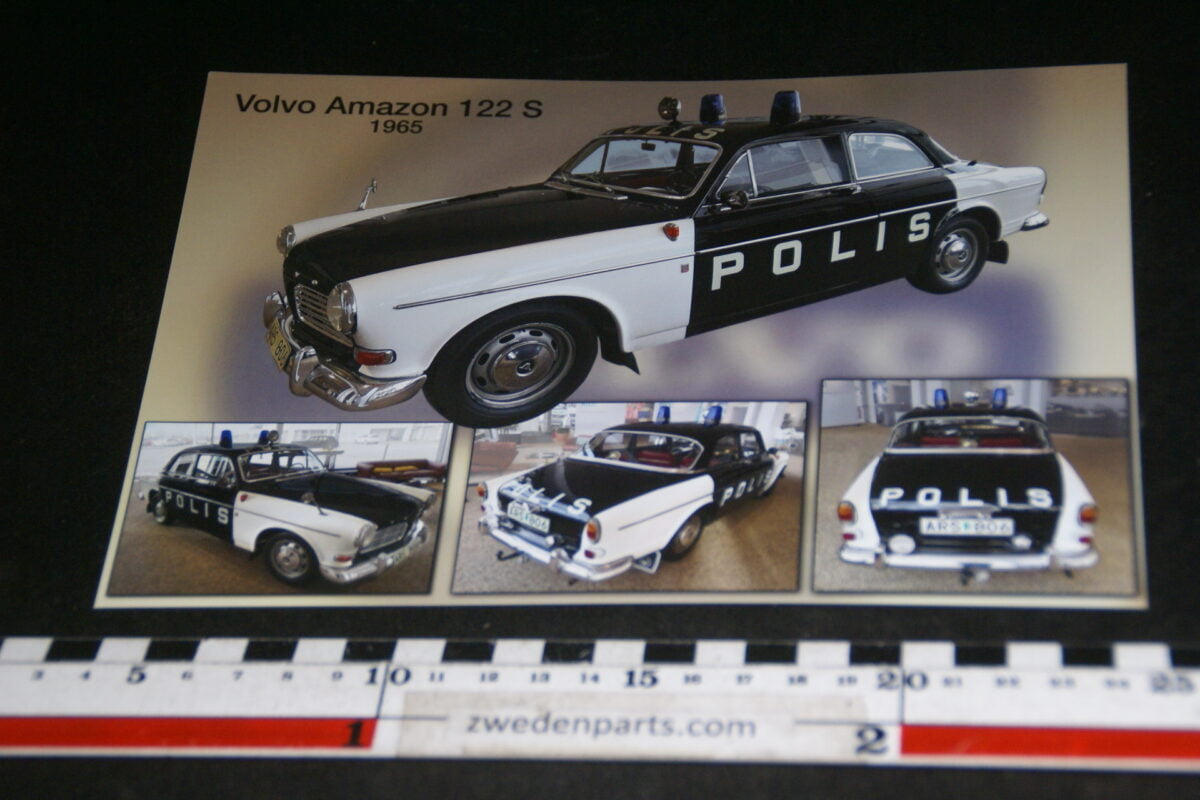 DSC07894 kaart A5 1965 Volvo Amazon polis, nieuw-d30676bd