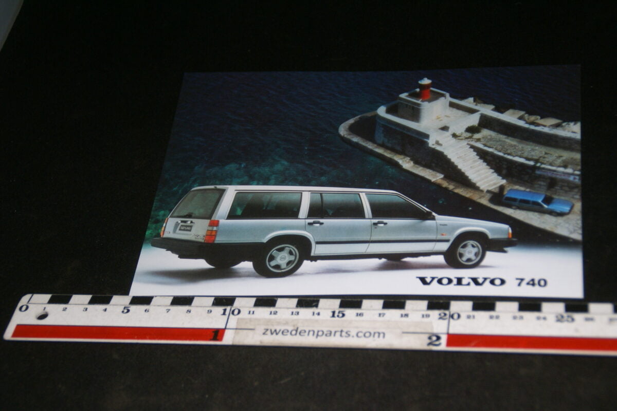 DSC07899 kaart A5 ca 1985 Volvo 745, nieuw-6175294b