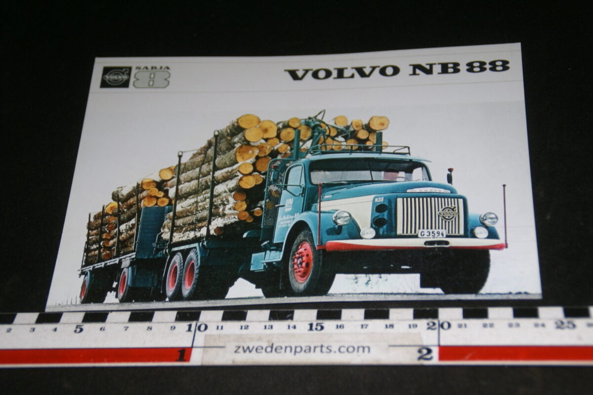 DSC07901 kaart A5 ca 1965 Volvo NB88, nieuw-1568d1da