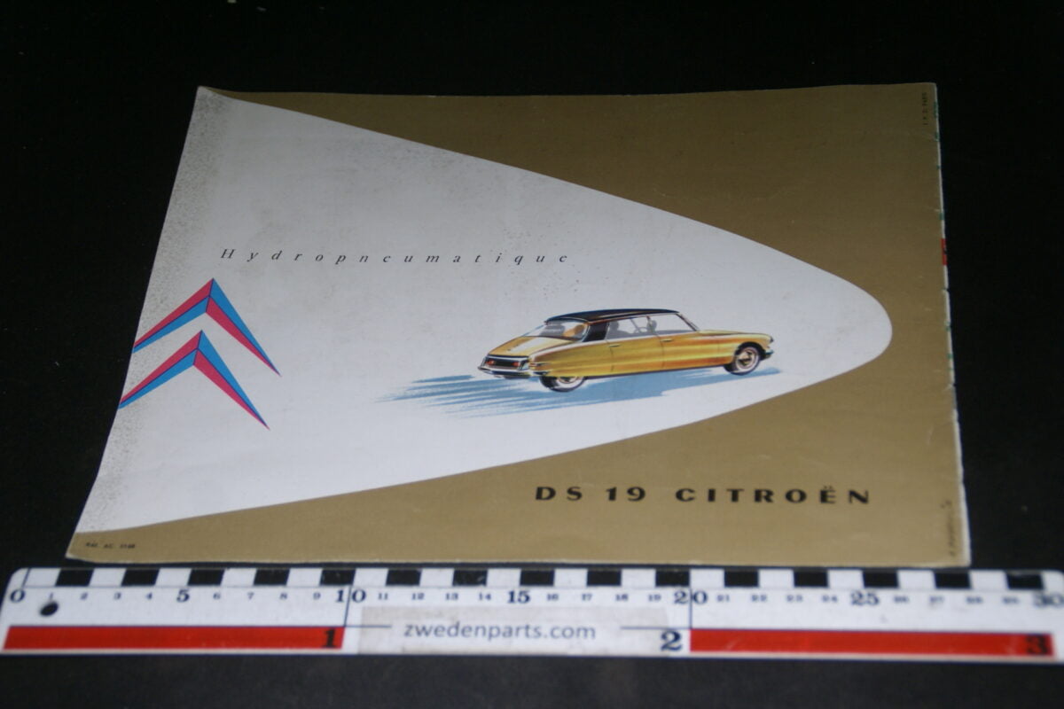 DSC08466 originele brochure Citroen DS 19 nr AC 5168, Francais-4183ef77