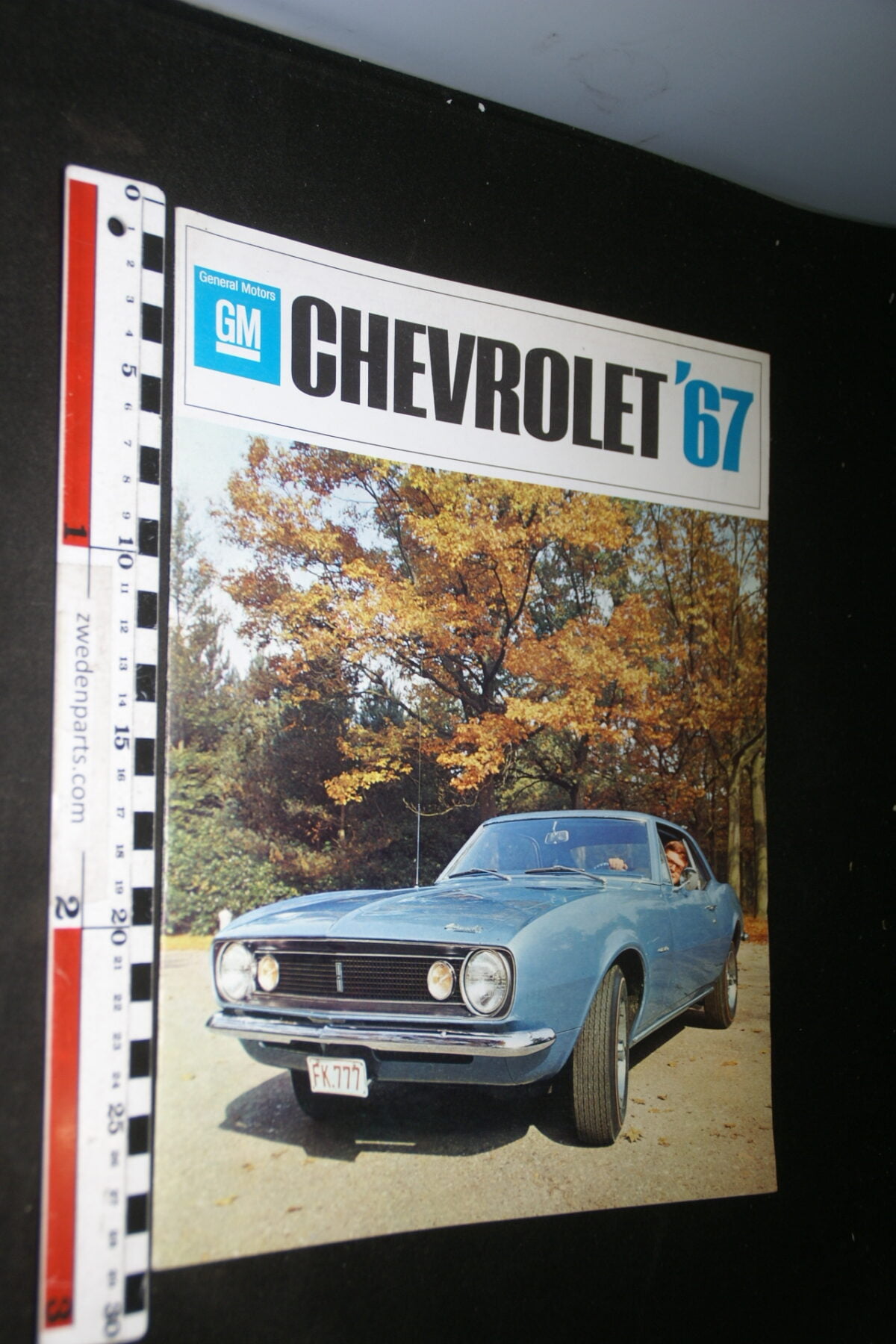 DSC08495 1967 originele brochure Chevrolet nr J,2706, Francais-72fd0049