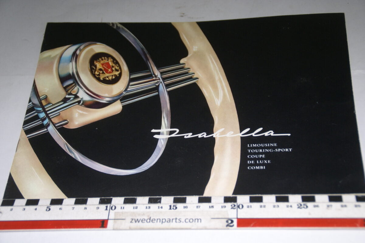 DSC08529 1960 originele brochure Borgward Isabella  nr 906 10606h-7b6cdc76