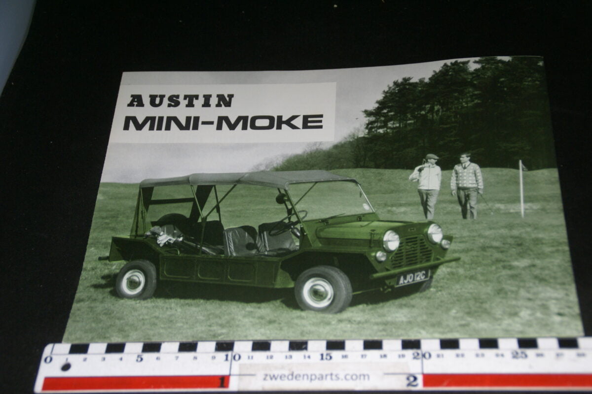 DSC08573 originele brochure Austin Mini Moke nr 2418, English-68f22028