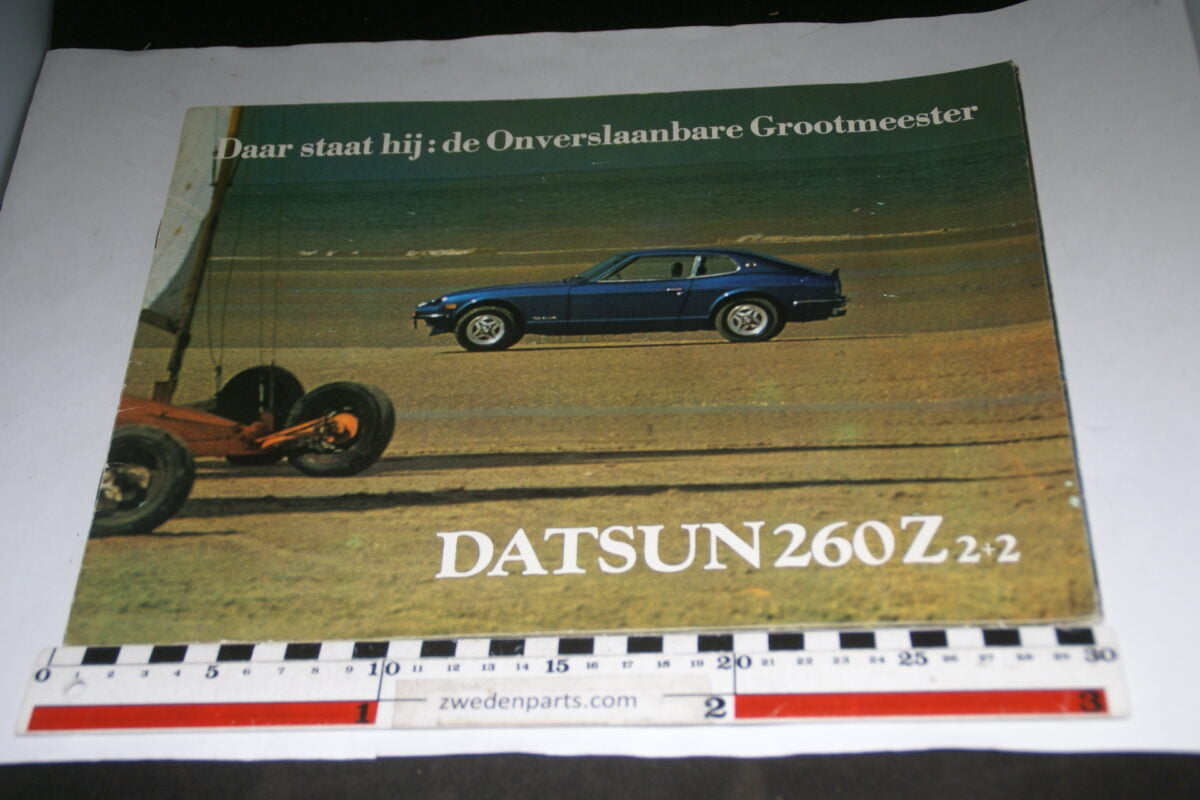DSC08595 originele brochure Datsun 260 Z 2+2-27def0b2
