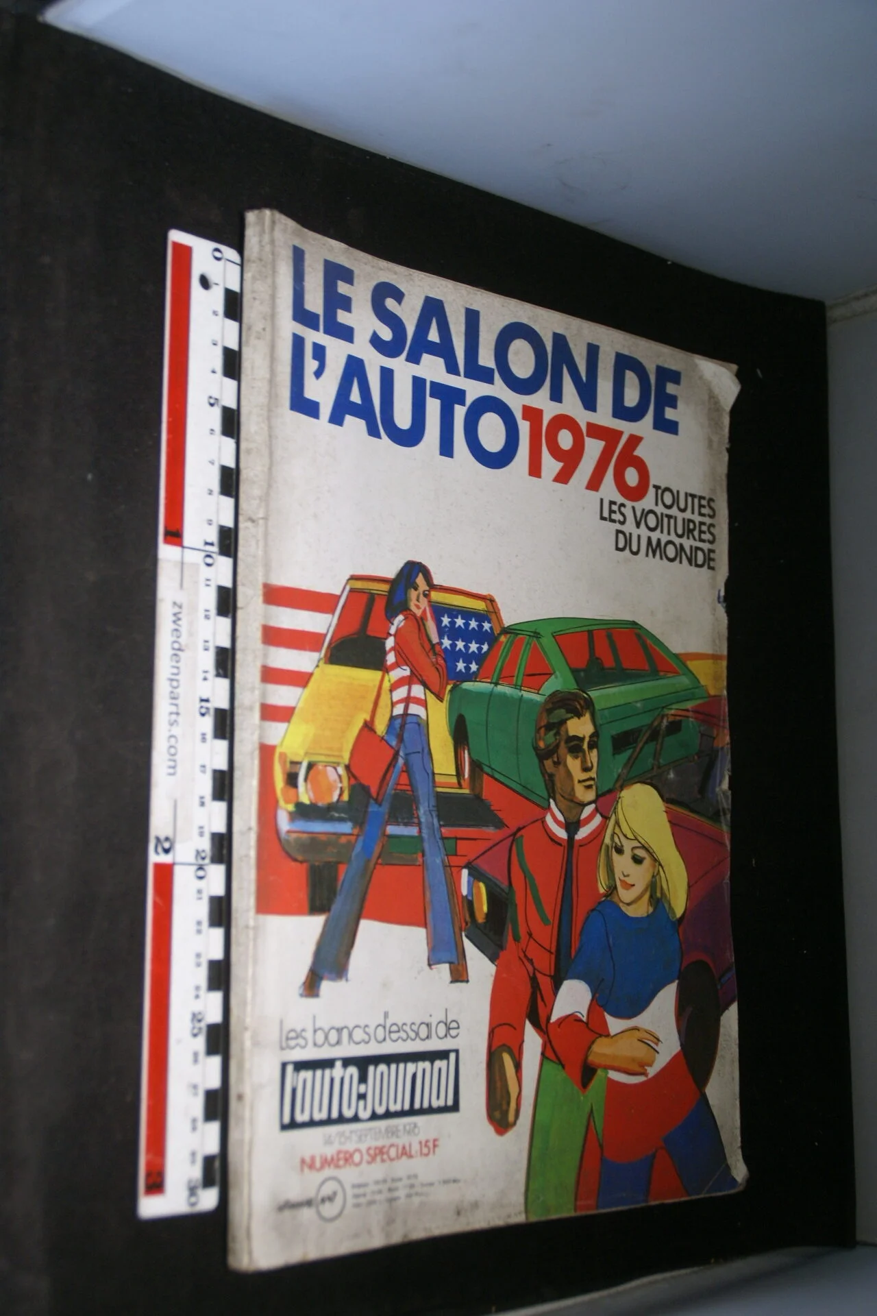 DSC08622 1976 Tijdschrift Autojournal Salon de l'Auto, Francais-2ddae002