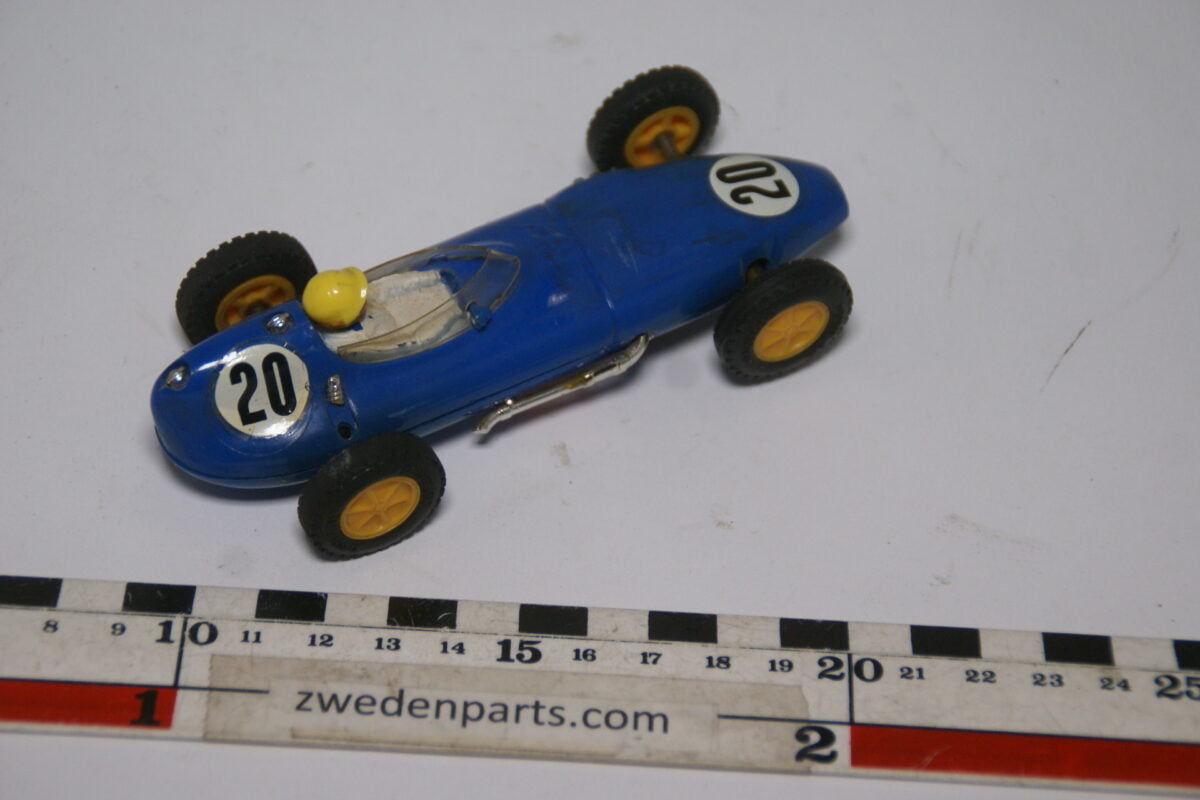 DSC09336 1960's miniatuur racebaanauto Lotus ca 1op35 Scalextric nr MMC54-a54f6b5a