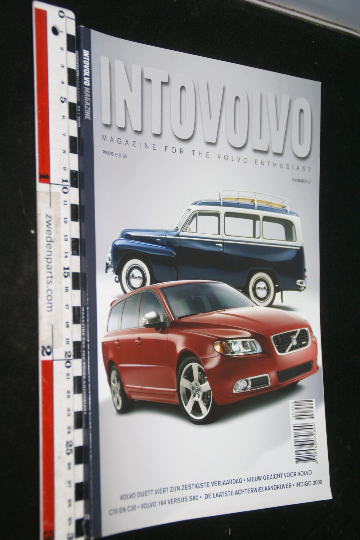 DSC09587 2009 februari tijdschrift IntoVolvo nr 2 Volvo Duett Indigo C70 Amazon 164-aea73430