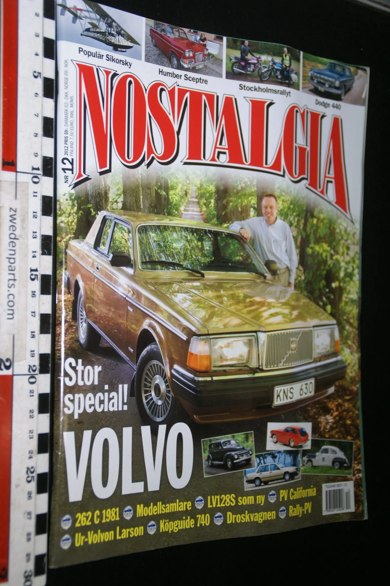 DSC09763 2012 december tijdschrift Nostalgia Volvo Jakob 262C 740 PV830 544-82312357