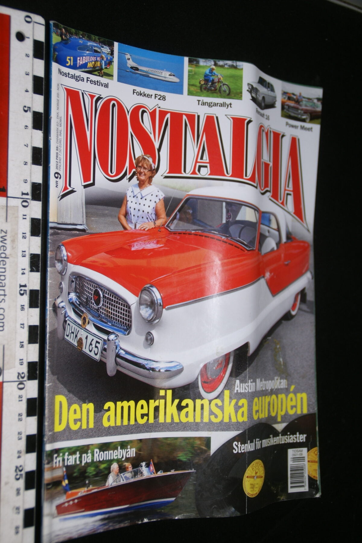 DSC09775 2012 september tijdschrift Nostalgia Austin Metropolitain Studebaker Renault 16 Scania Vabis-ffc62988