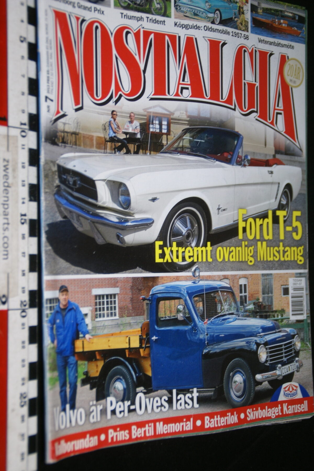 DSC09820 2013 juli tijdschrift Nostalgia Volvo 445 pickup Ford Mustang T5 Oldsmobile 57-58-64ad4c6e