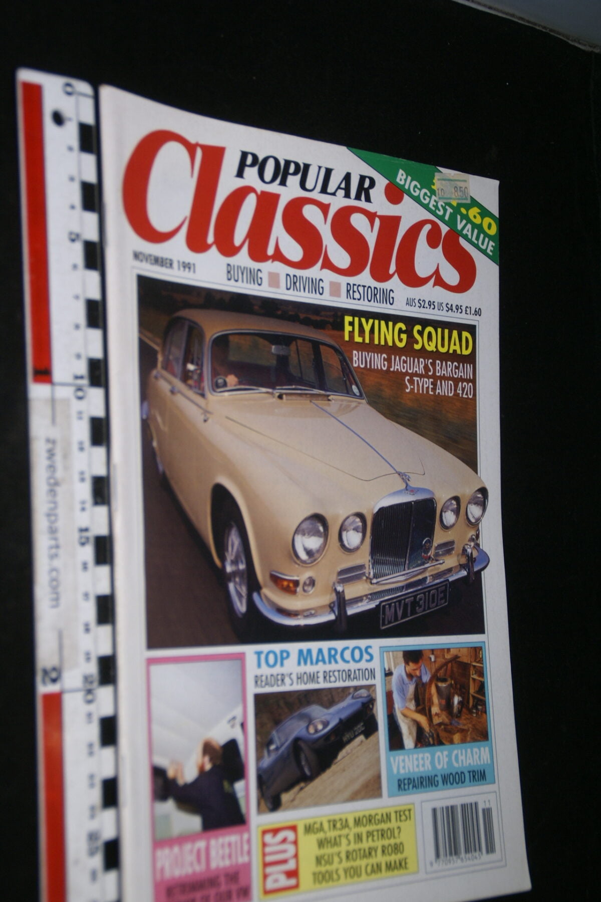 DSC09907 1991 november tijdschrift Popular Classics English Marcos GT Austin MGB-2964c3c9