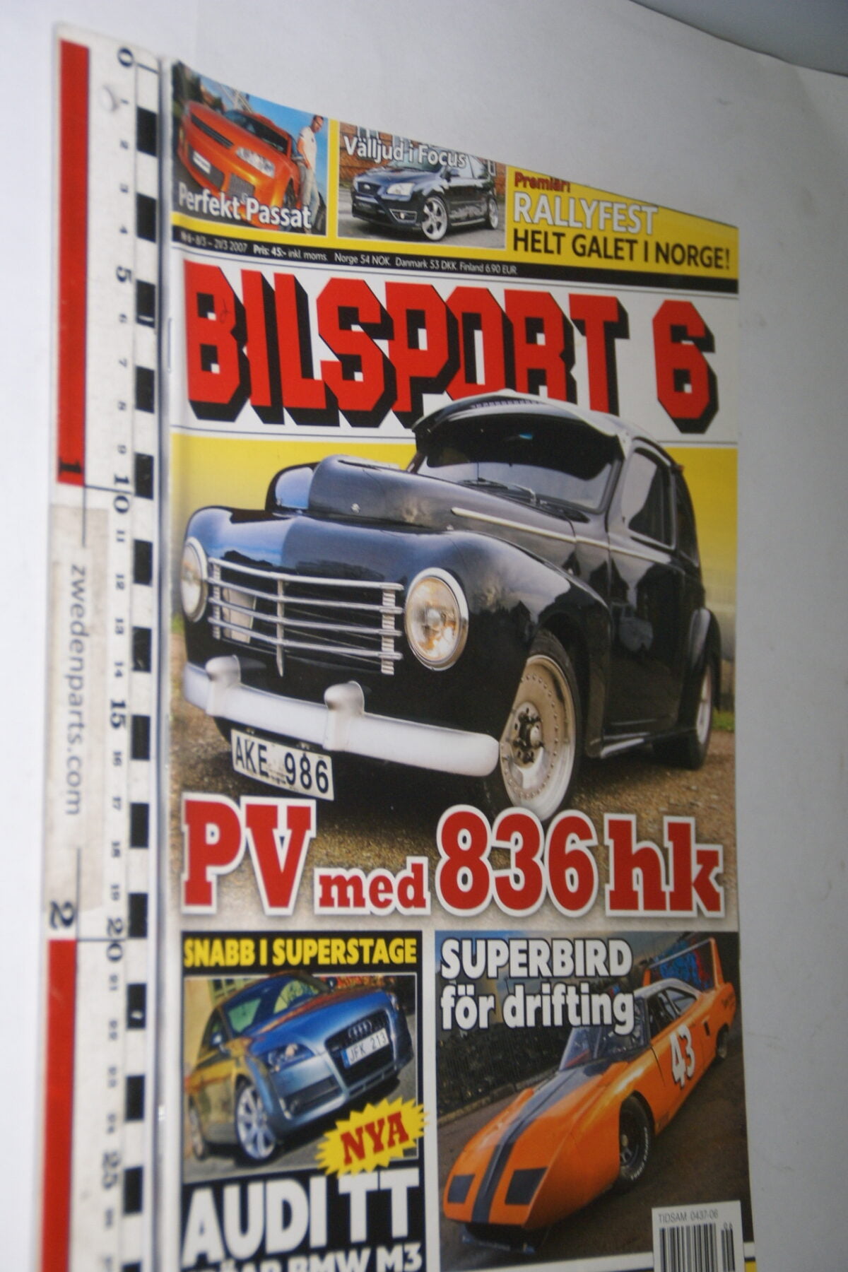 DSC00572 2007 6 tijdschrift Bilsport Volvo 444 met 836 PK BMW5 AudiTT Svensk-69b84c2e