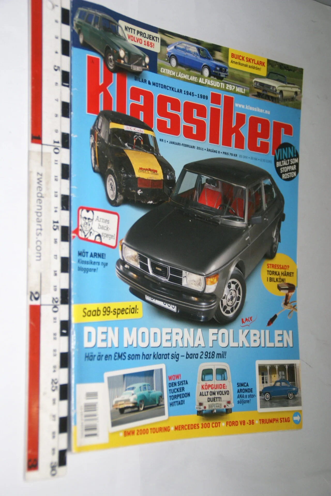 DSC00600 2011 janunari tijdschrift Klassiker Volvo Duett Saab 99 Buick Skylark Svensk-54e8102c
