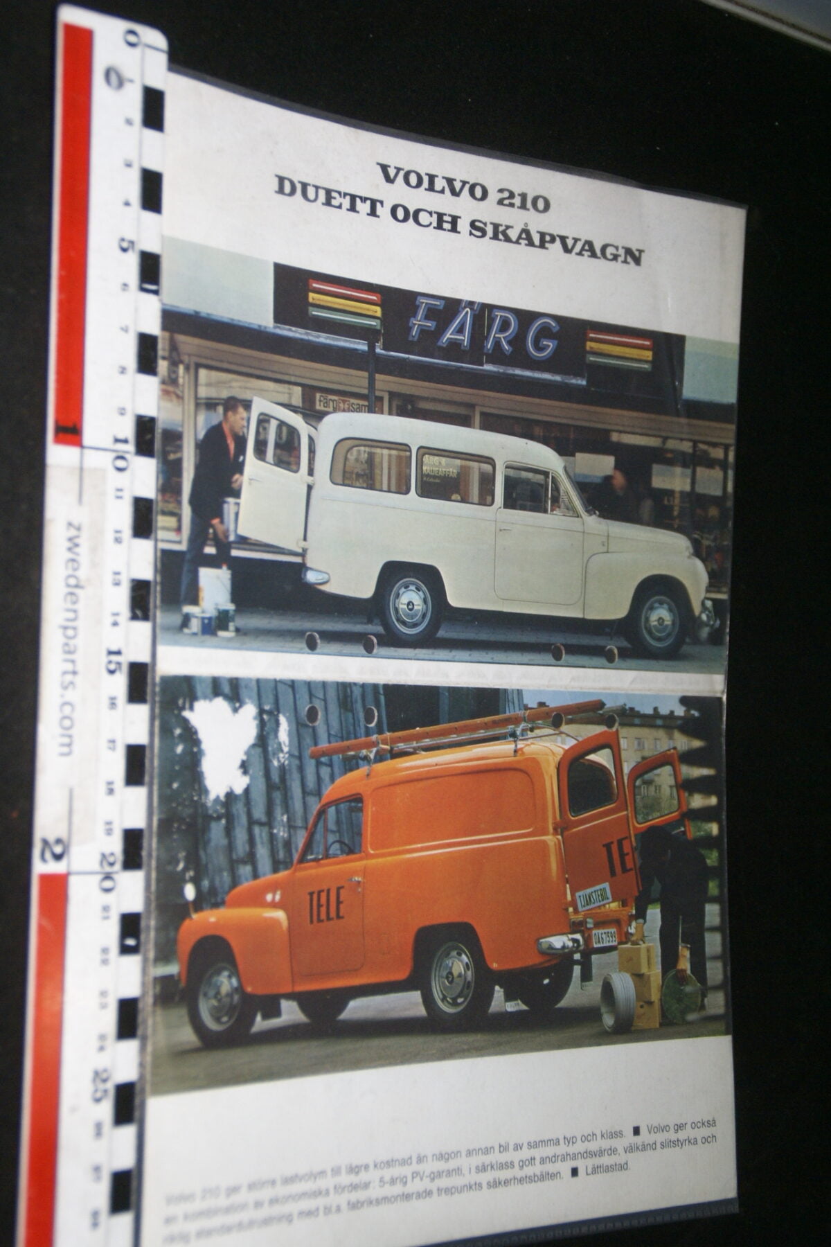 DSC00837 1966 originele brochure Volvo Duett 210 nr RK 2298, Svensk-ab9a1435