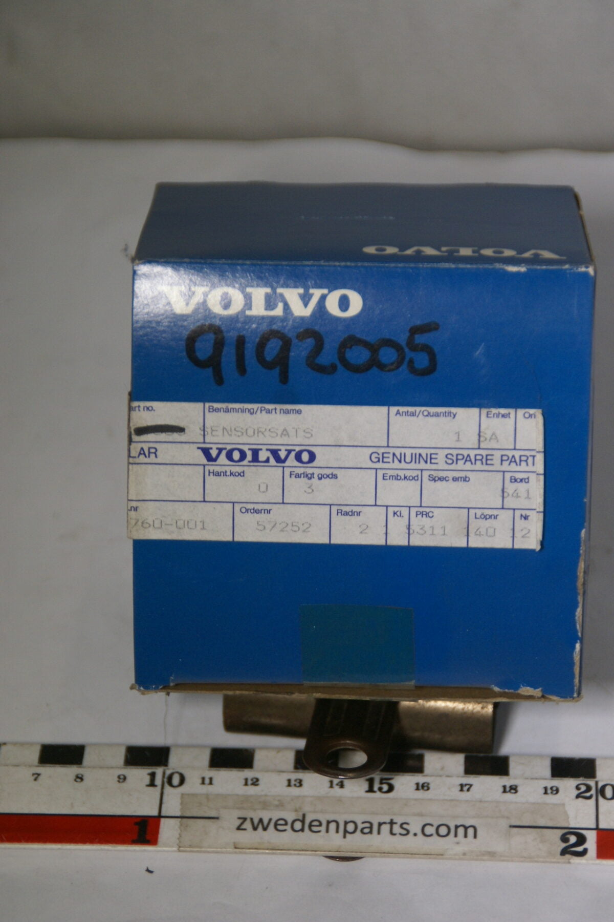 DSC01815 120 ultrasoon sensor set origineel Volvo  V70 artnr. 9192005 NOS-ba502d49