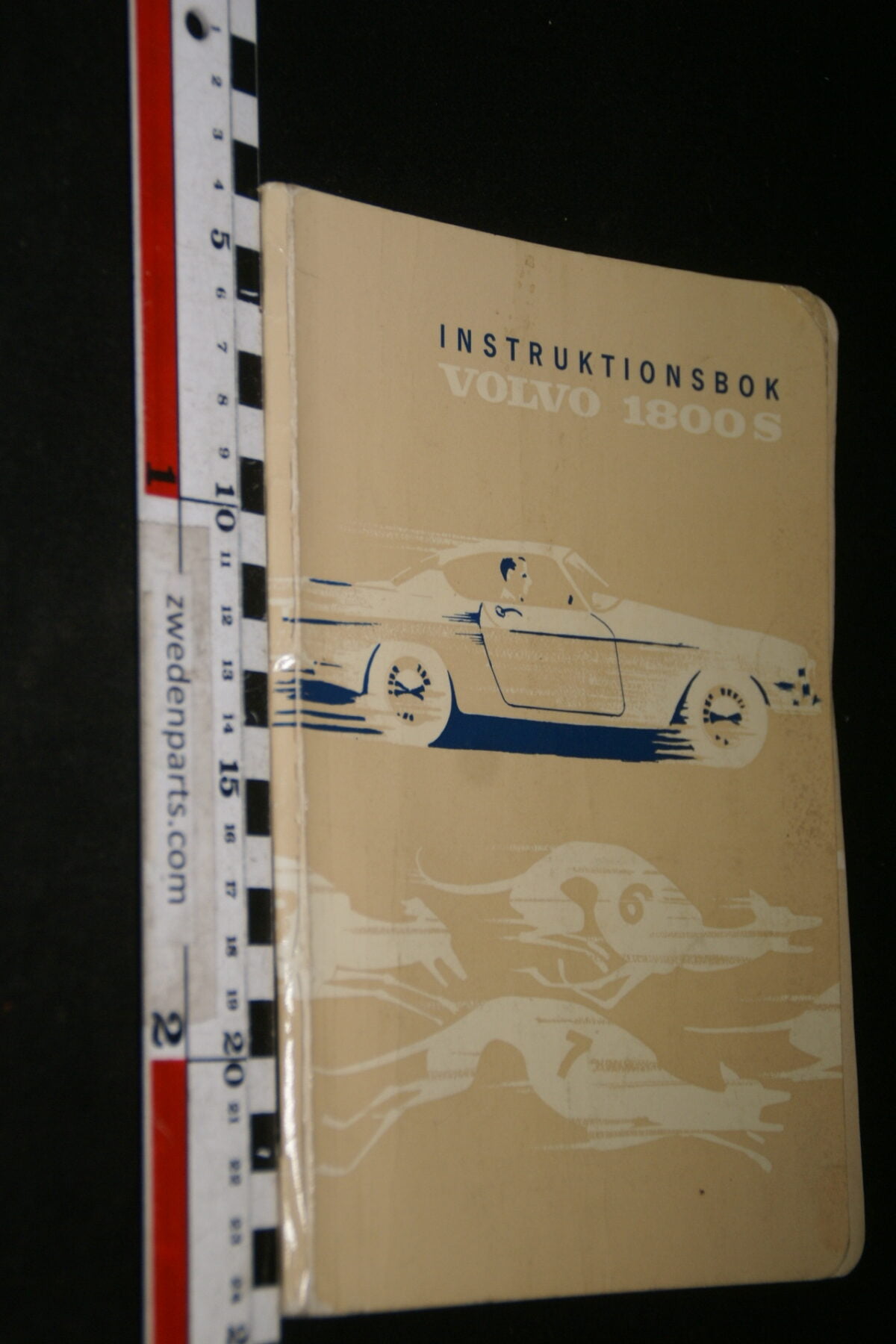 DSC00746 1968 instructieboek, handboek  origineel Volvo 1800S, nr TP483-2, Svenska-2f1cef73