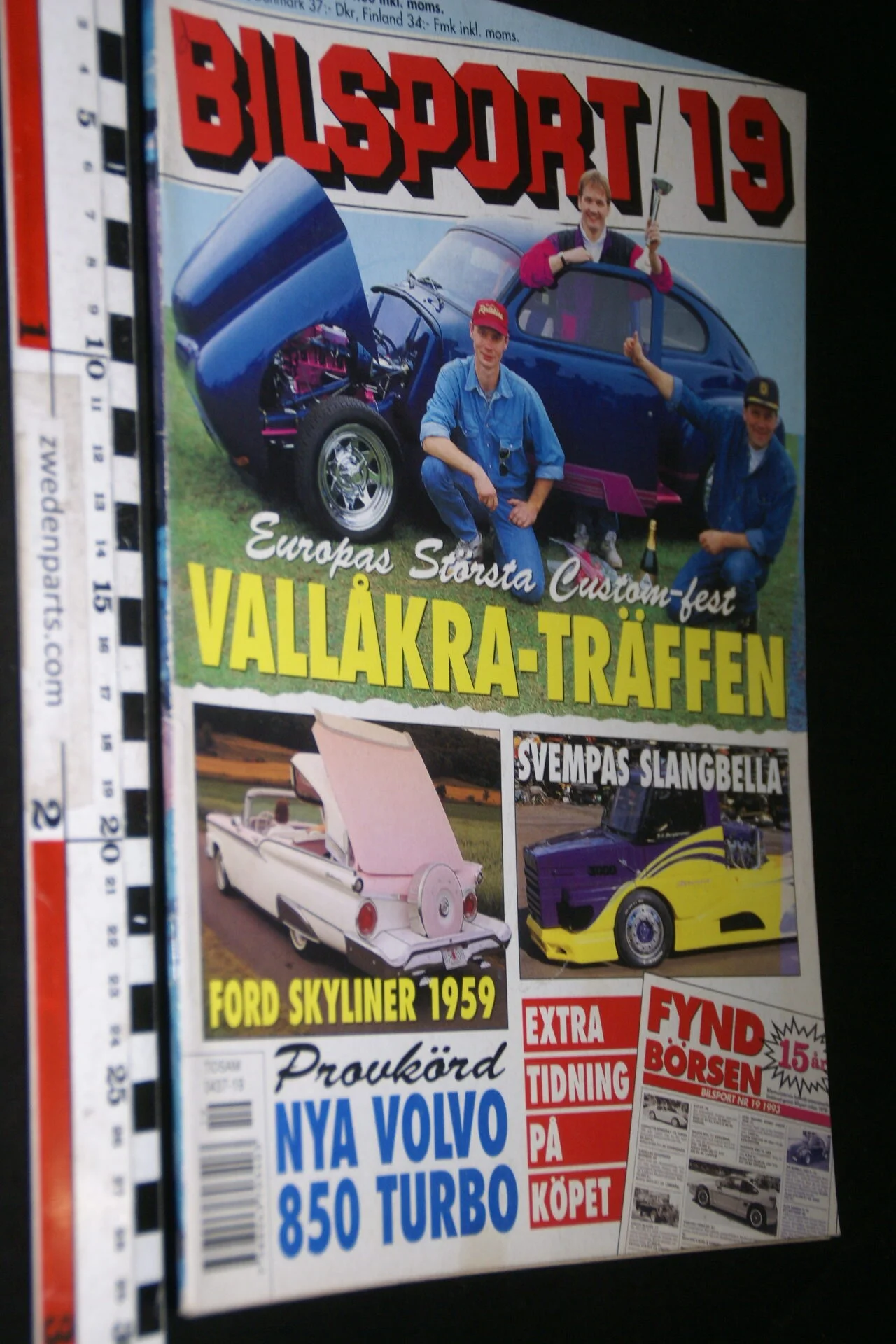 DSC00757 nr 19 1993 tijdschrift Bilsport met Volvo Hotrod, 850 turbo, Cadillac, Svenska-71706495