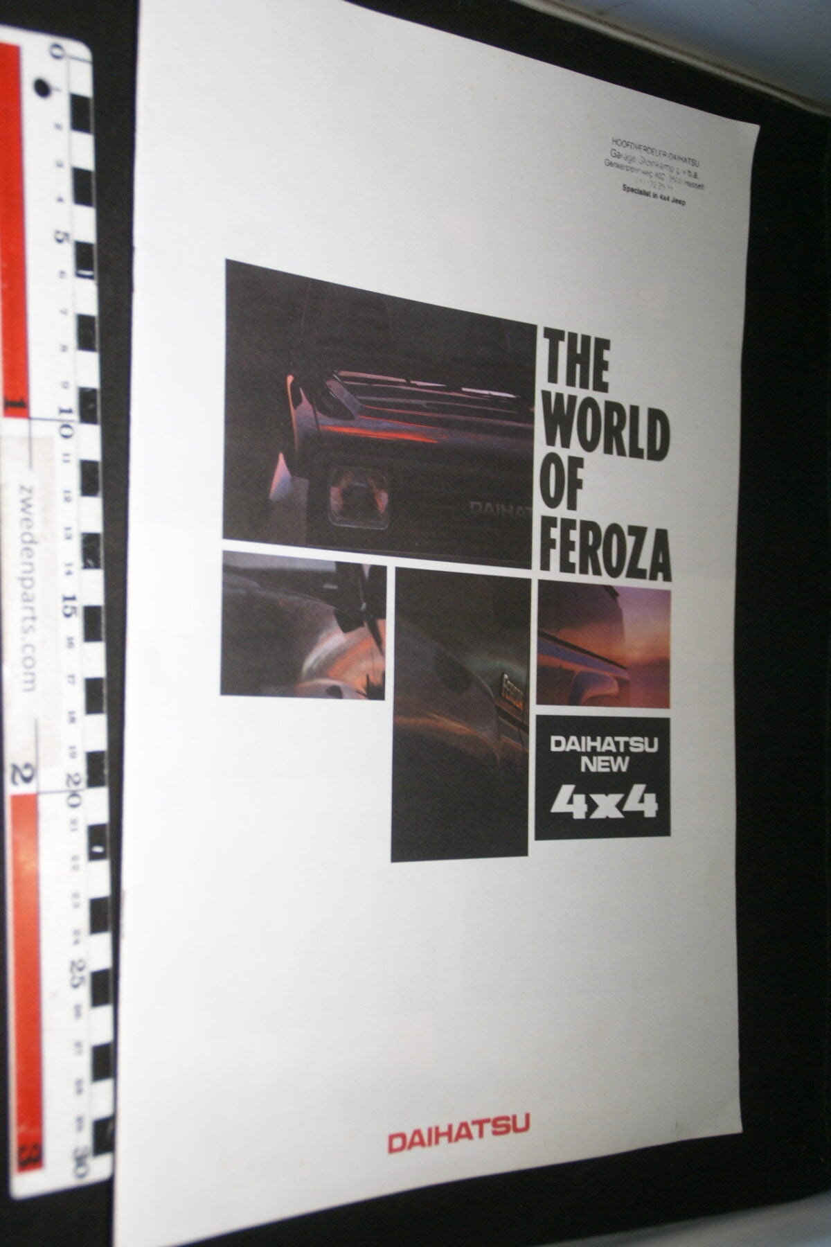 DSC00921 ca 1991 brochure origineel Daihatsu Feroza-2b27d3cb
