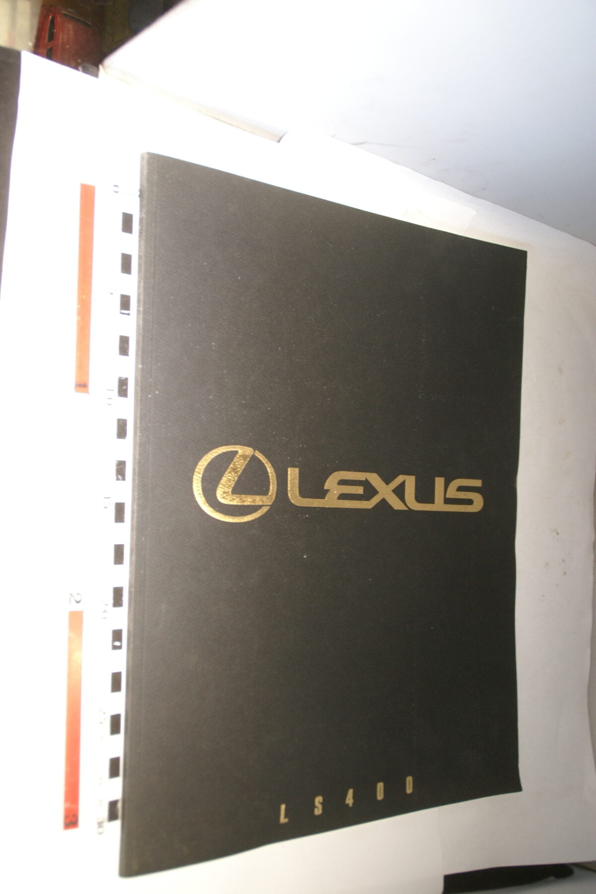 DSC00951 ca 1990 brochure origineel Lexus LS400, Francais-a1b6f423