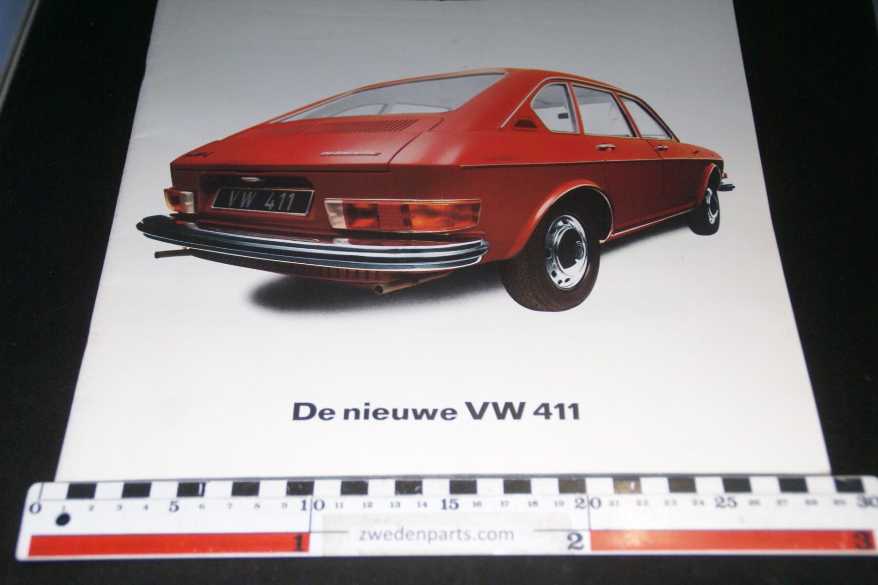 DSC00954 ca 1990 brochure origineel Volkswagen VW 411-b6a8b41b