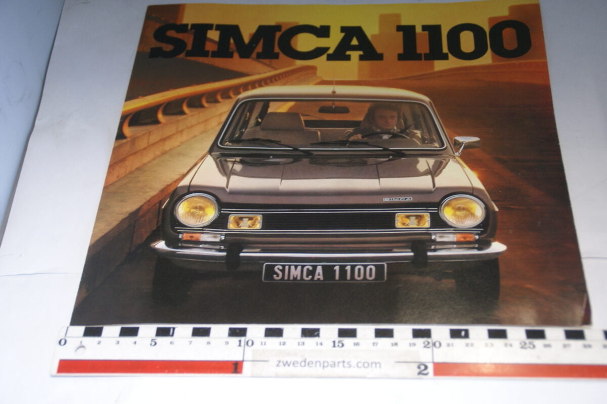 DSC00958 70er jaren brochure origineel Simca 1100-1fea135d