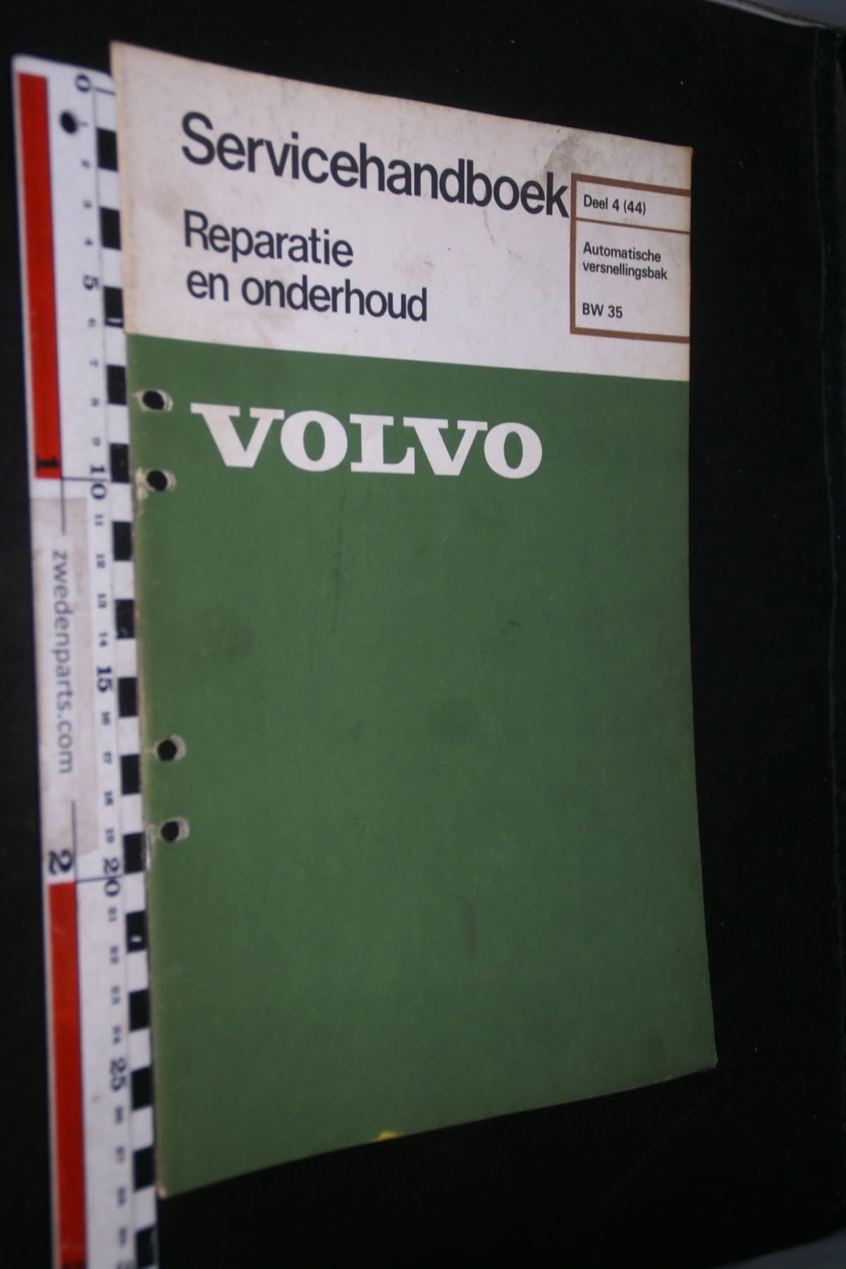 DSC02907 1977 werkplaatsboek 4(44) BW35 automaatbak origineel Volvo 1 van 750 nr TP 11475-1-0ec4c0f8