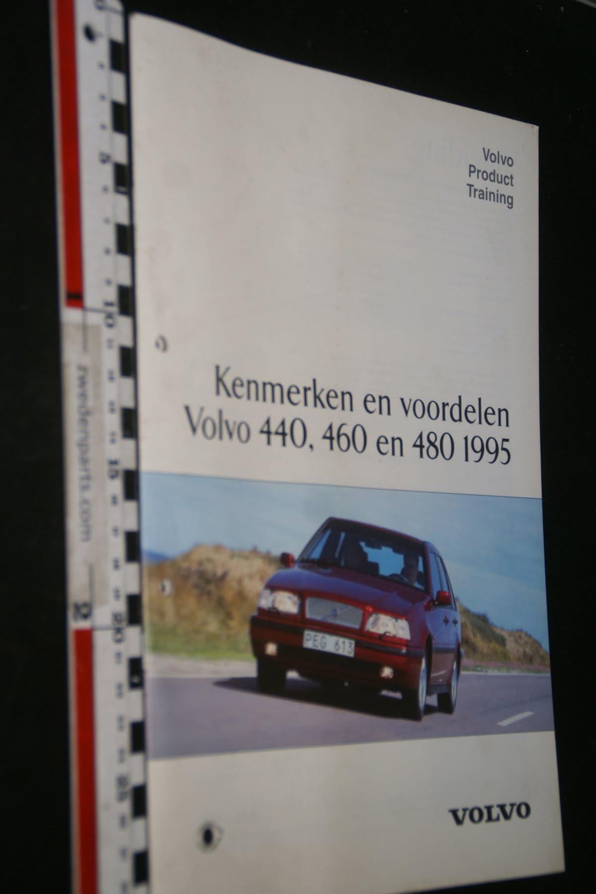 DSC02945 1995 brochure origineel Volvo Product Training 440, 460 en 480 kenmerken en voordelen nr PV 523-31400-2ab5b73c