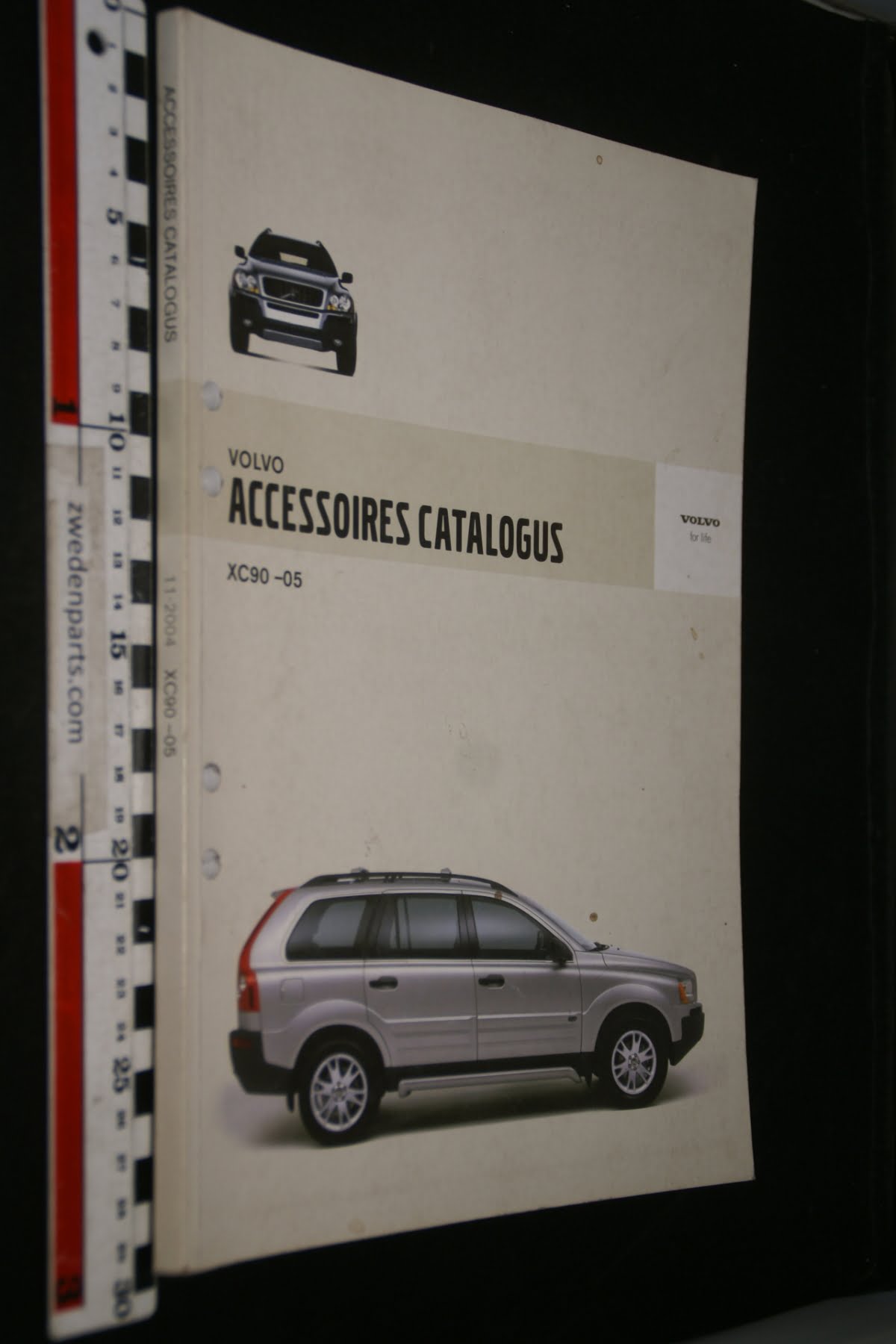 DSC02952 2004 handboek Accessoires catalogus origineel Volvo XC90 nr TP1901071-8abf374a